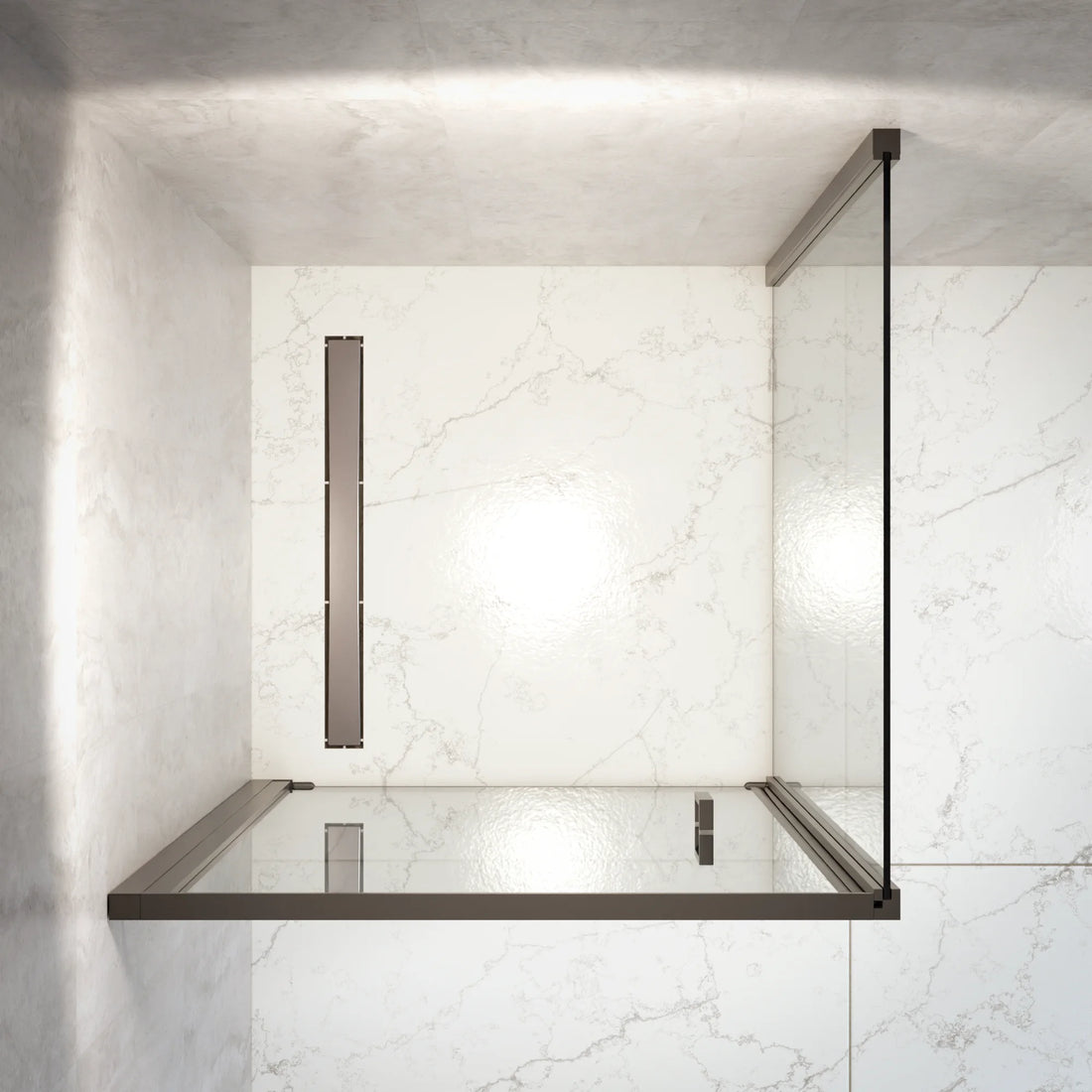 Douchecabine Vela - 90 x 90 x 200cm - Zwart - Nano Coating