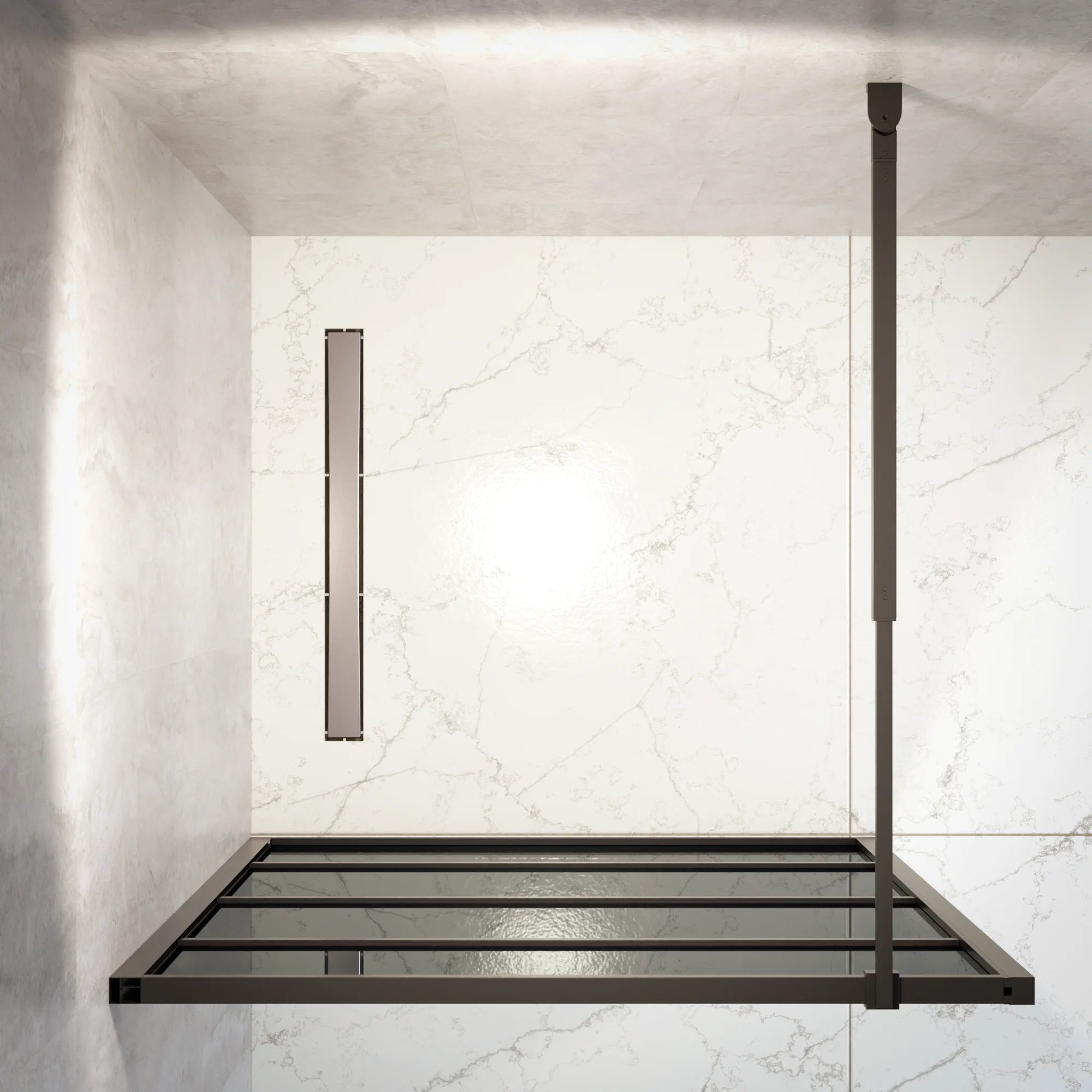 Douchewand Jula 100x200cm