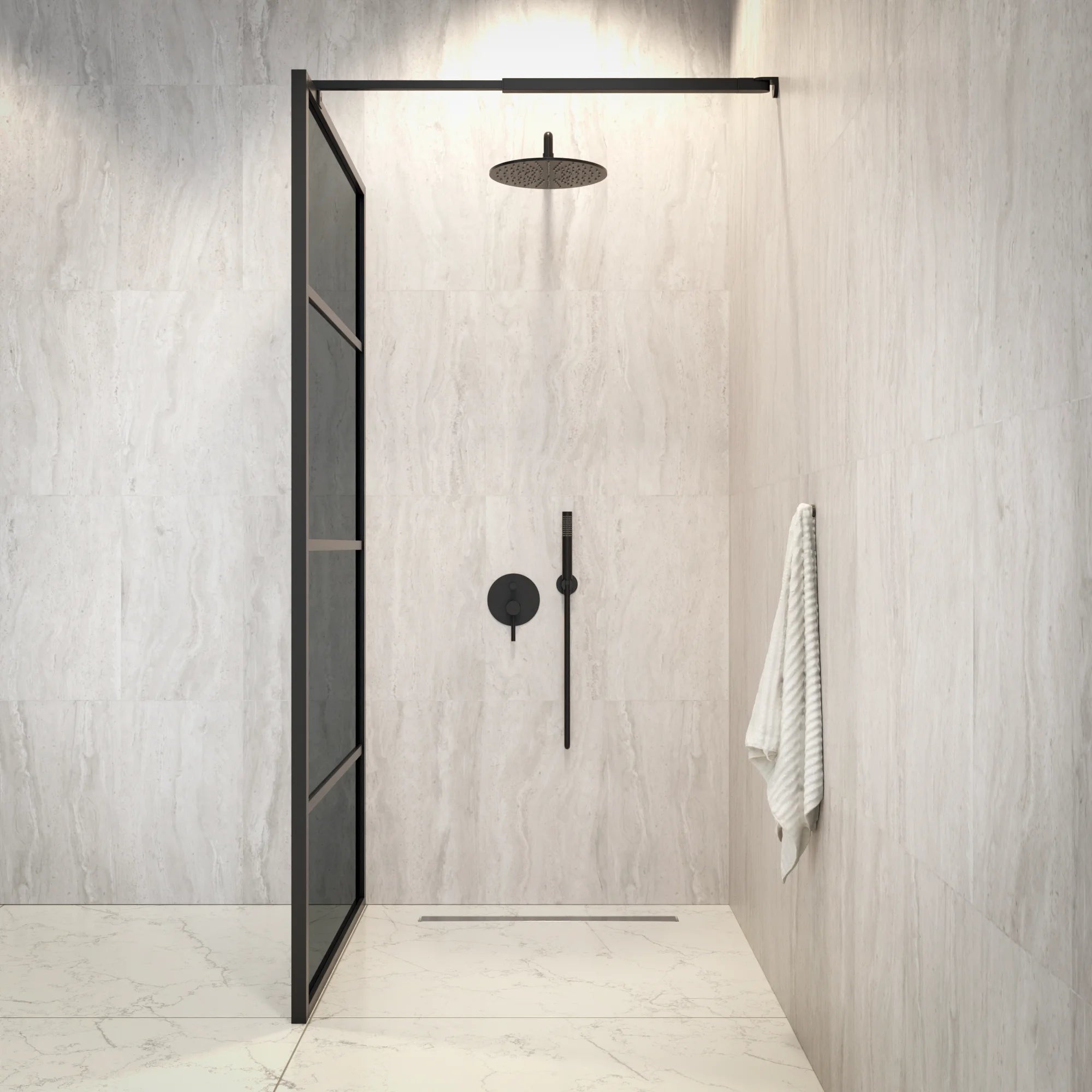 Douchewand Jula 100x200cm