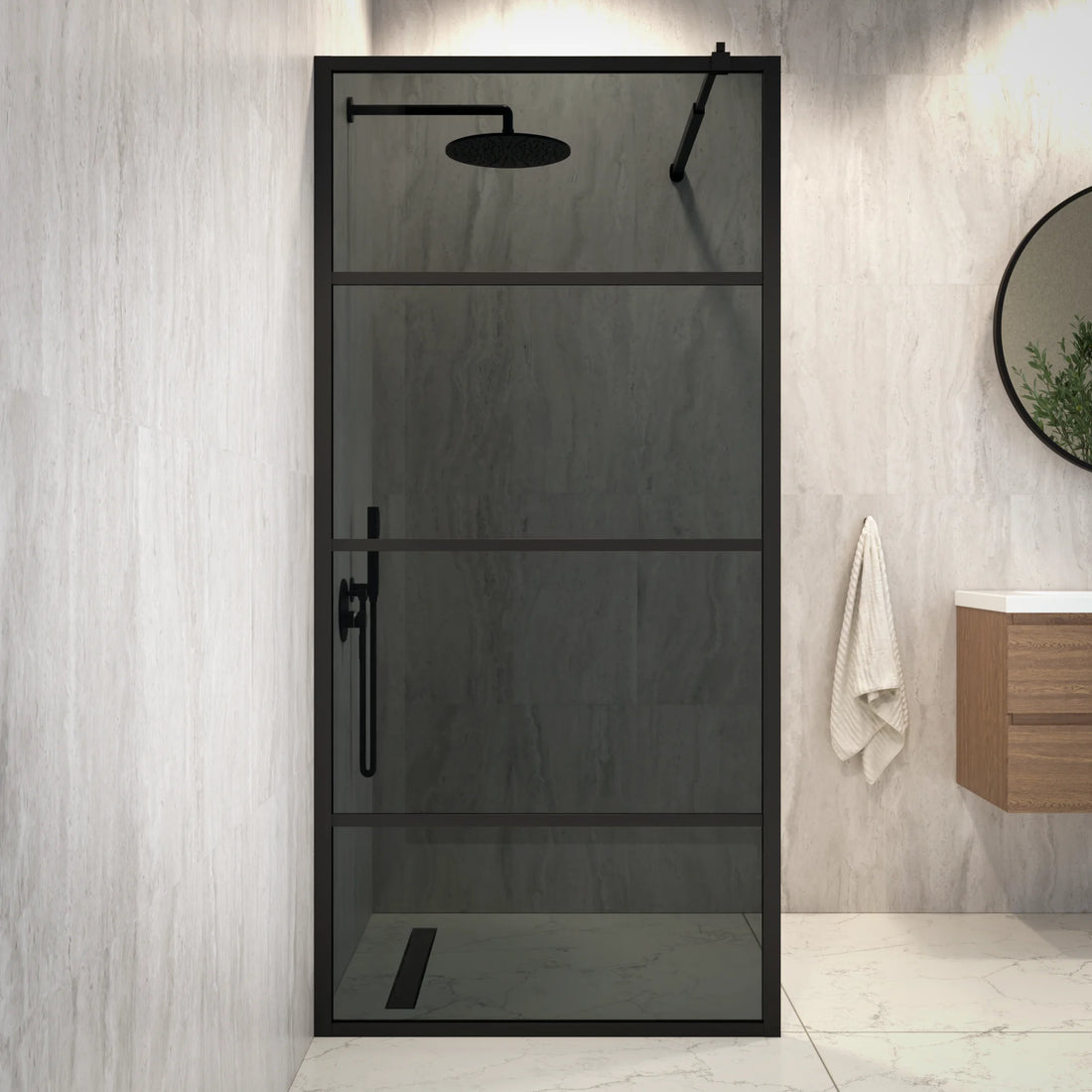 Douchewand Jula 90x200cm
