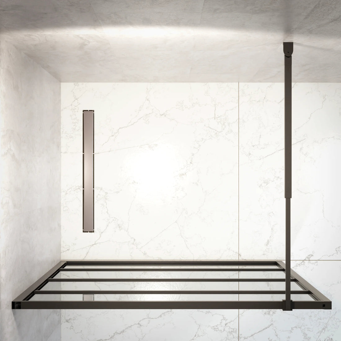 Douchewand Luna - 120x200cm