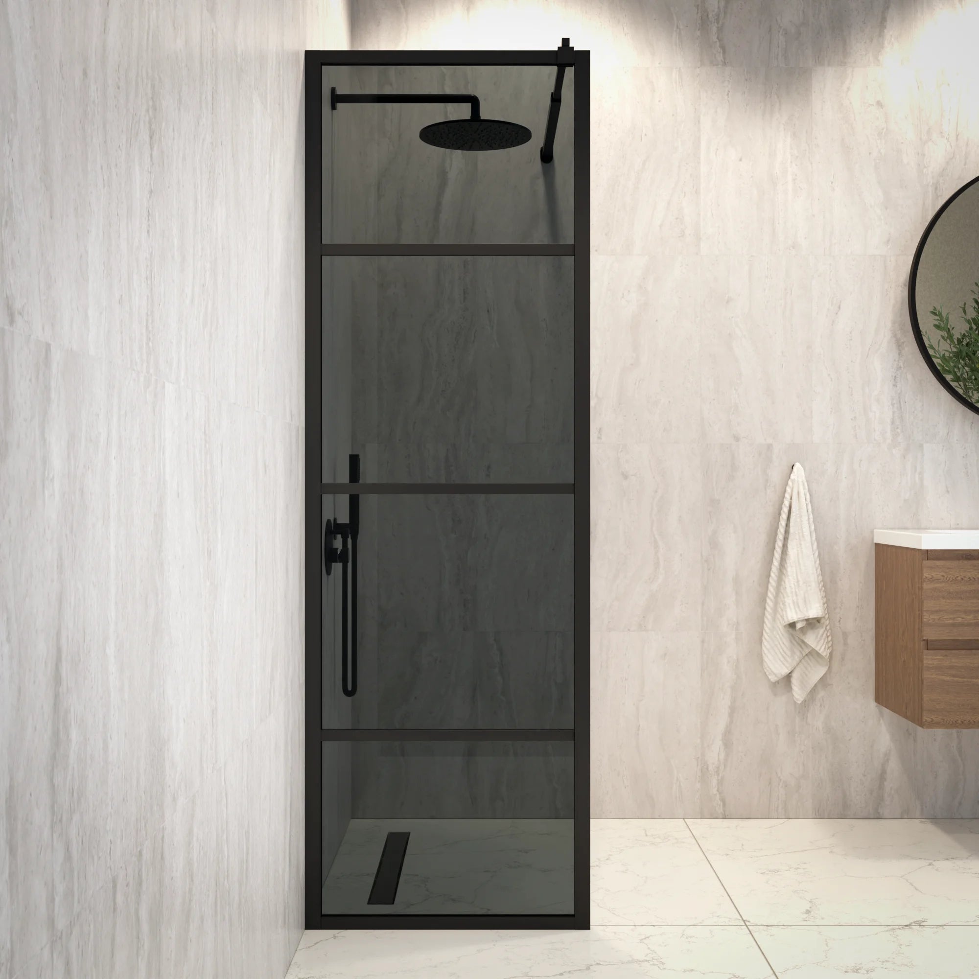 Douchewand Jula 60x200cm