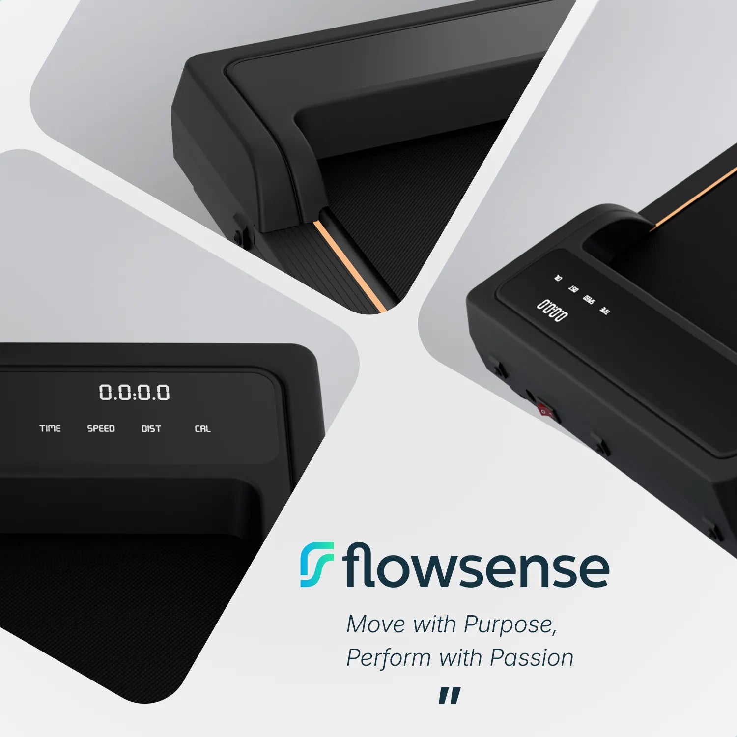 Flowsense Loopband - 1-6 km/h