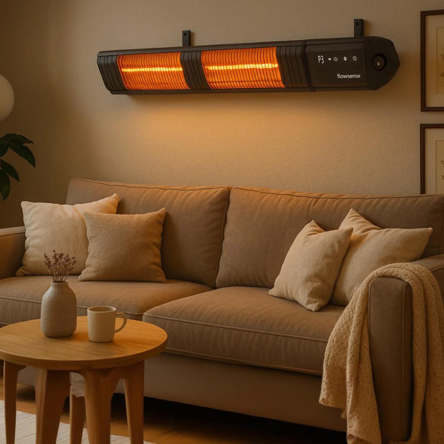 Flowsense Heater - Terrasverwarmer Elektrisch Hangend