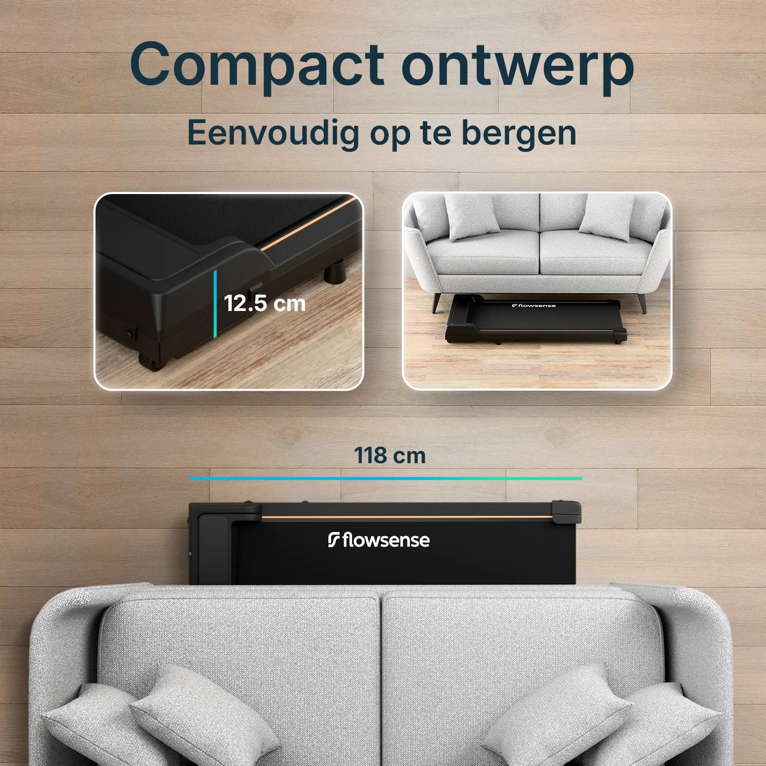 Flowsense Loopband - 1-6 km/h