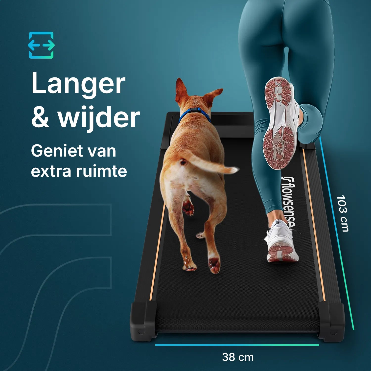 Flowsense Loopband - 1-6 km/h