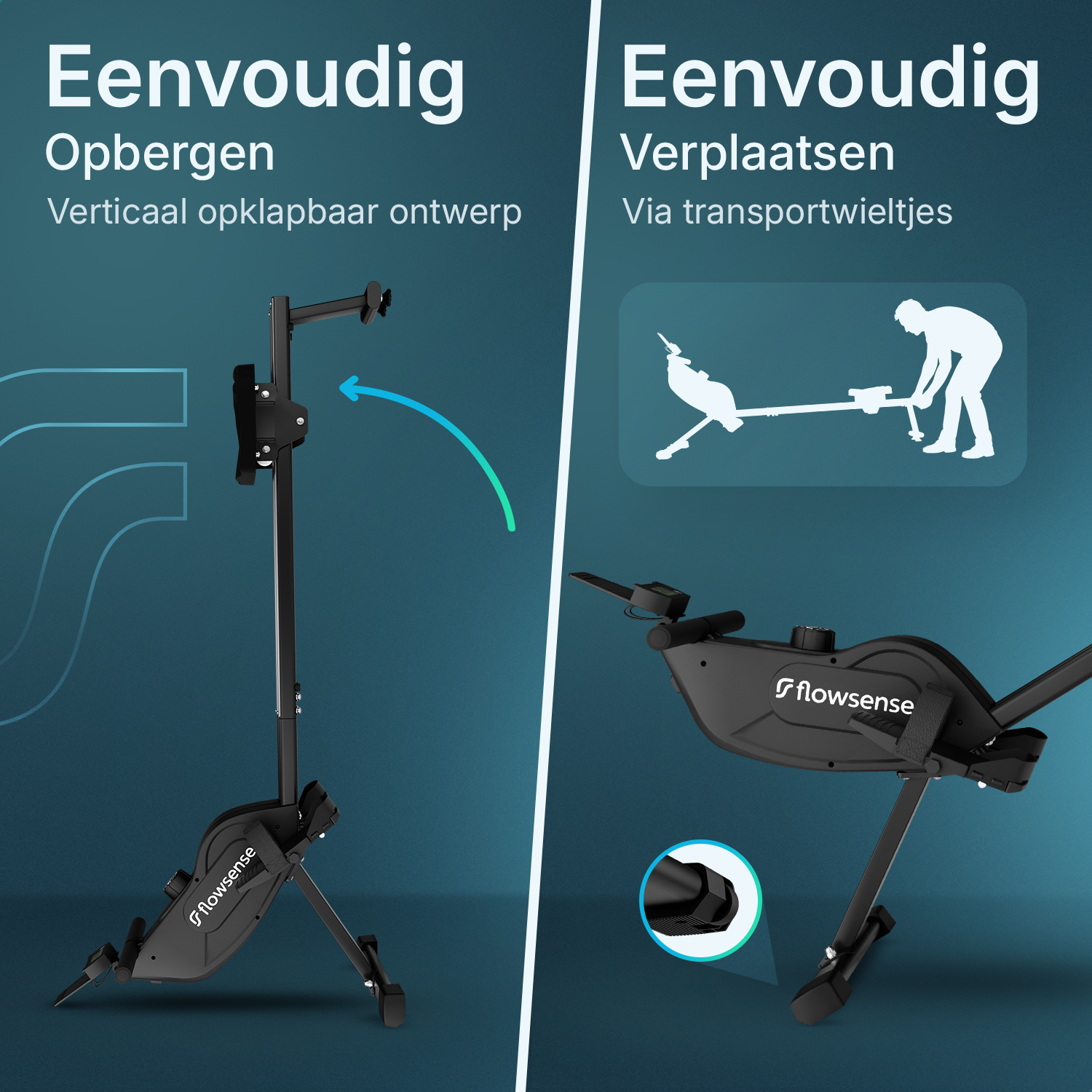 Roeitrainer - Elvora Edge - Magnetische Weerstand
