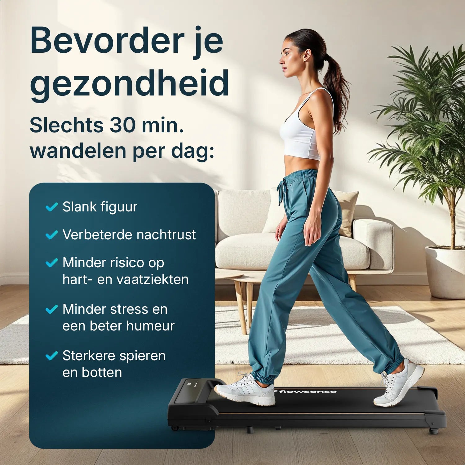 Flowsense Loopband - 1-6 km/h
