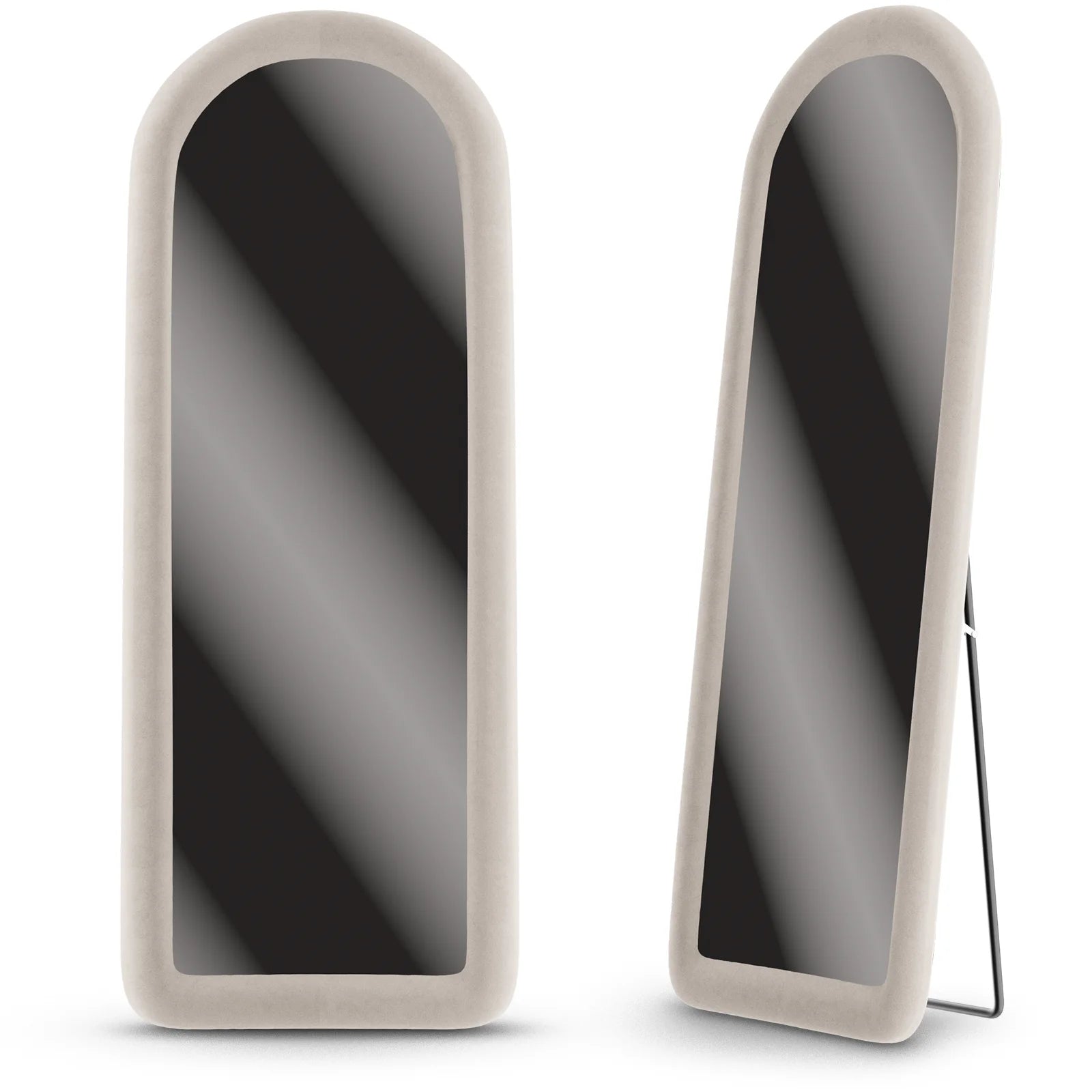 Passpiegel - Teddy Spiegel - 160x60cm - Light Cream