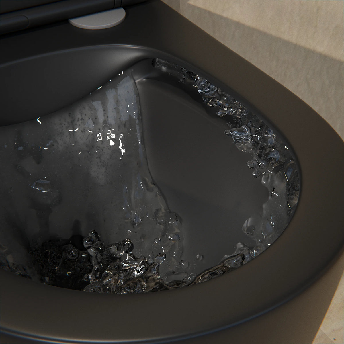 Hangtoilet Varo - Randloos - Softclose Zitting - Mat Zwart