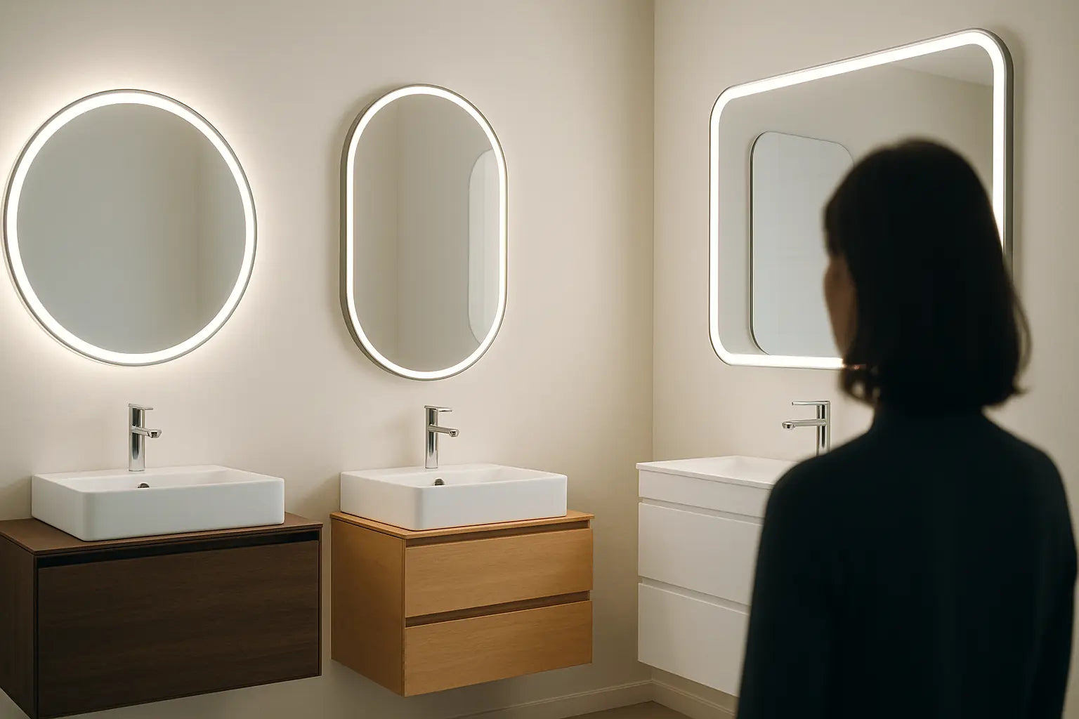 Welke vorm badkamerspiegel is het meest geschikt voor mijn badkamer?