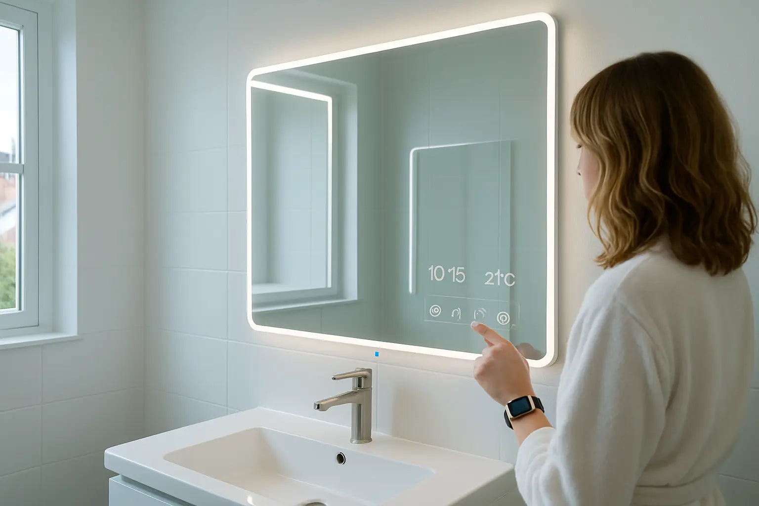 Wat is een smart badkamerspiegel en is het de moeite waard?