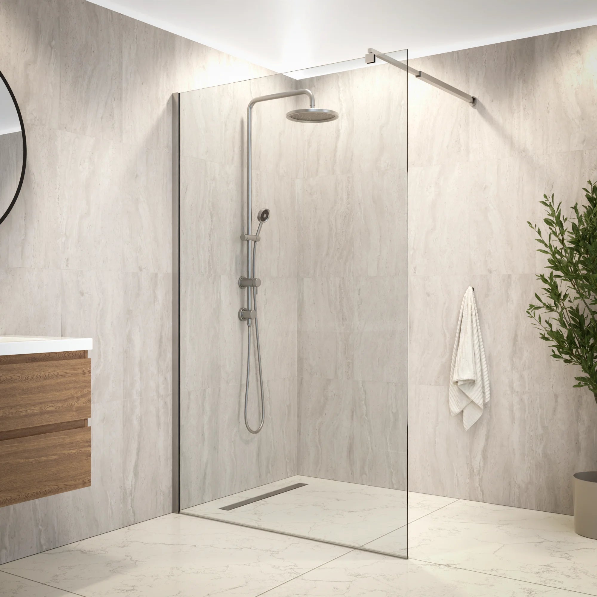 Douchewand Zaro 120x200cm - Pre Order