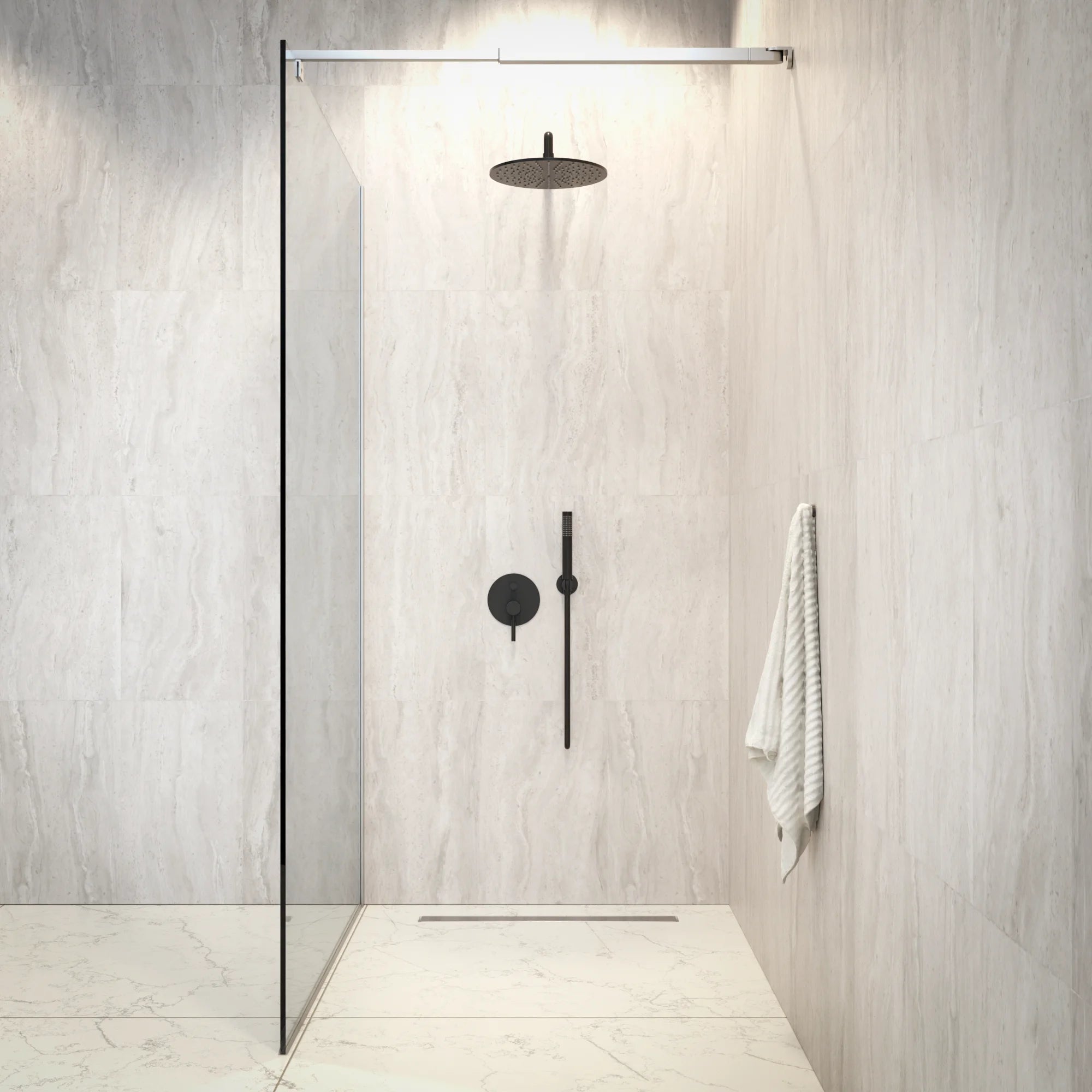 Douchewand Zaro - 120x200cm