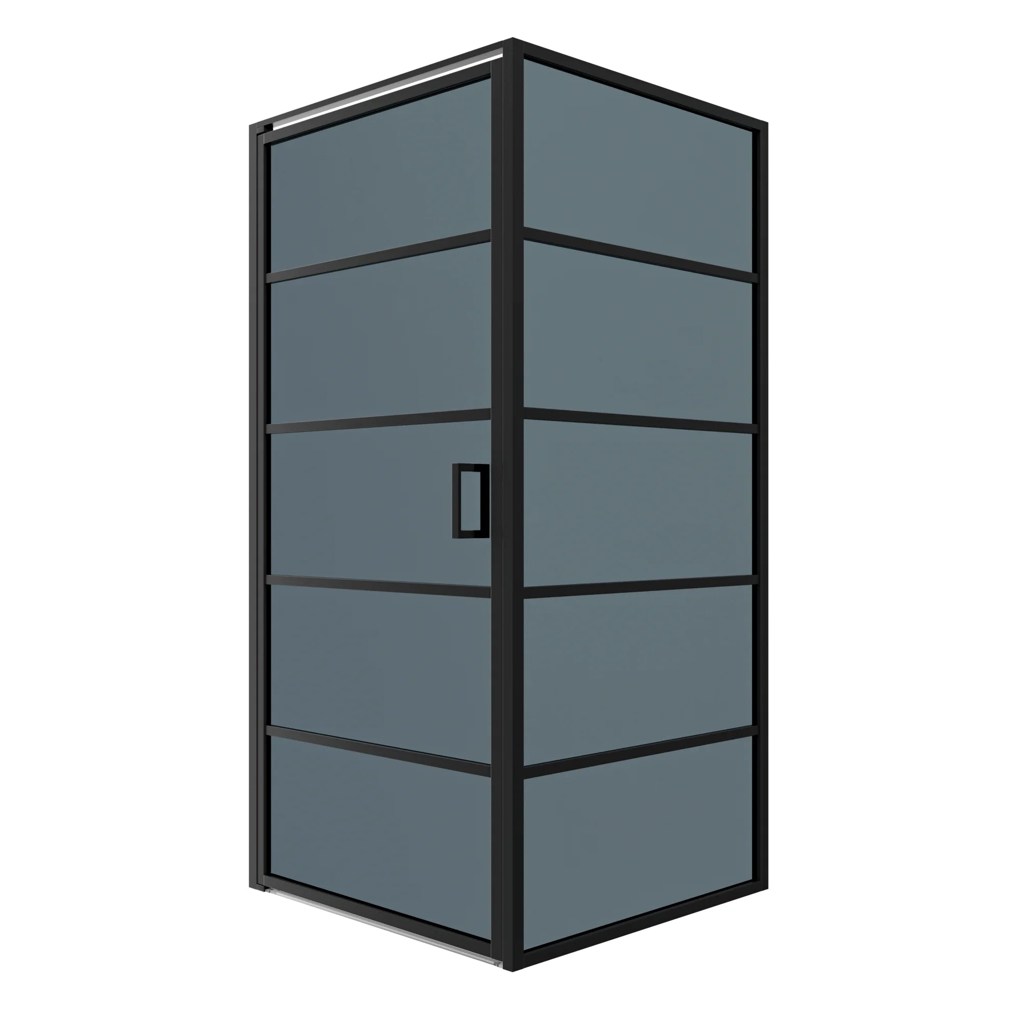 Douchecabine Oris - 90 x 200 - Zwart Glas - Zwart