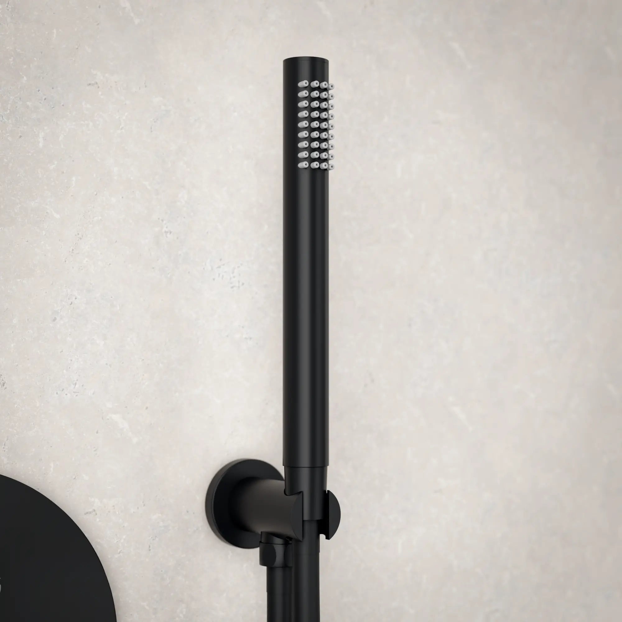 Inbouw Regendouche Daro - Mat Zwart met Thermostaatkraan - 25 cm - PRE-ORDER
