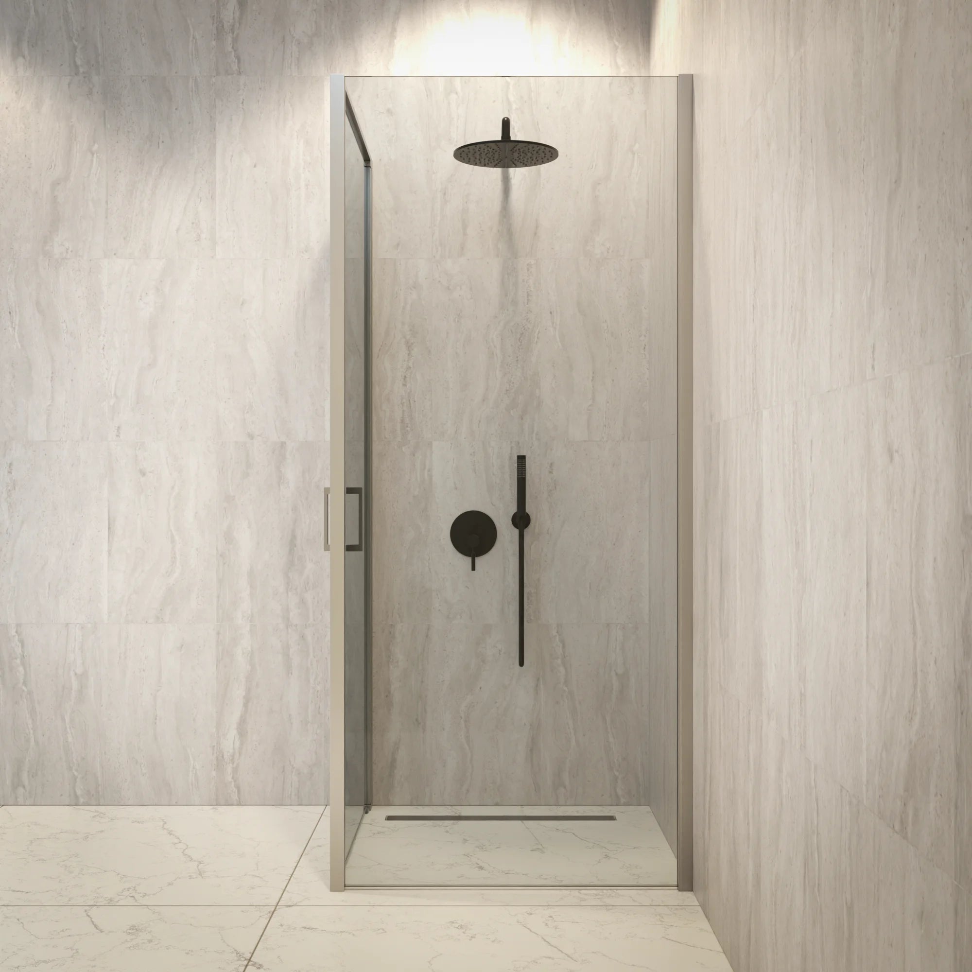 Douchecabine Vela - 90 x 200 - Chroom