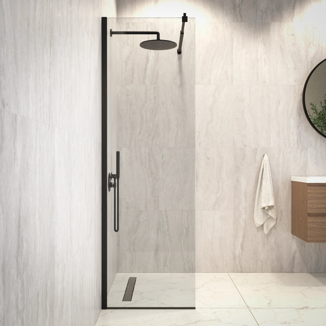 Douchewand Aris 60x200cm