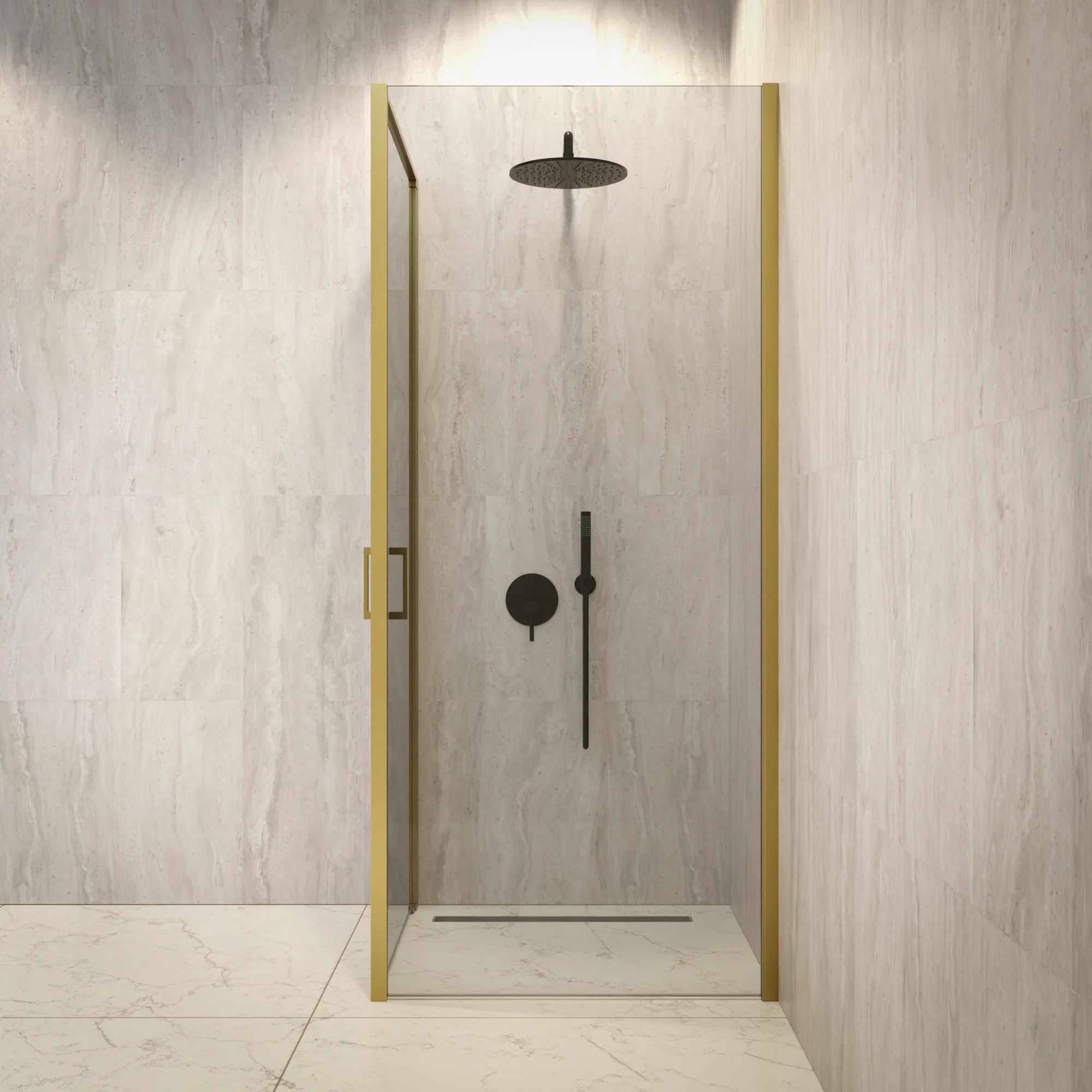 Douchecabine Vela - 90 x 200 - Goud