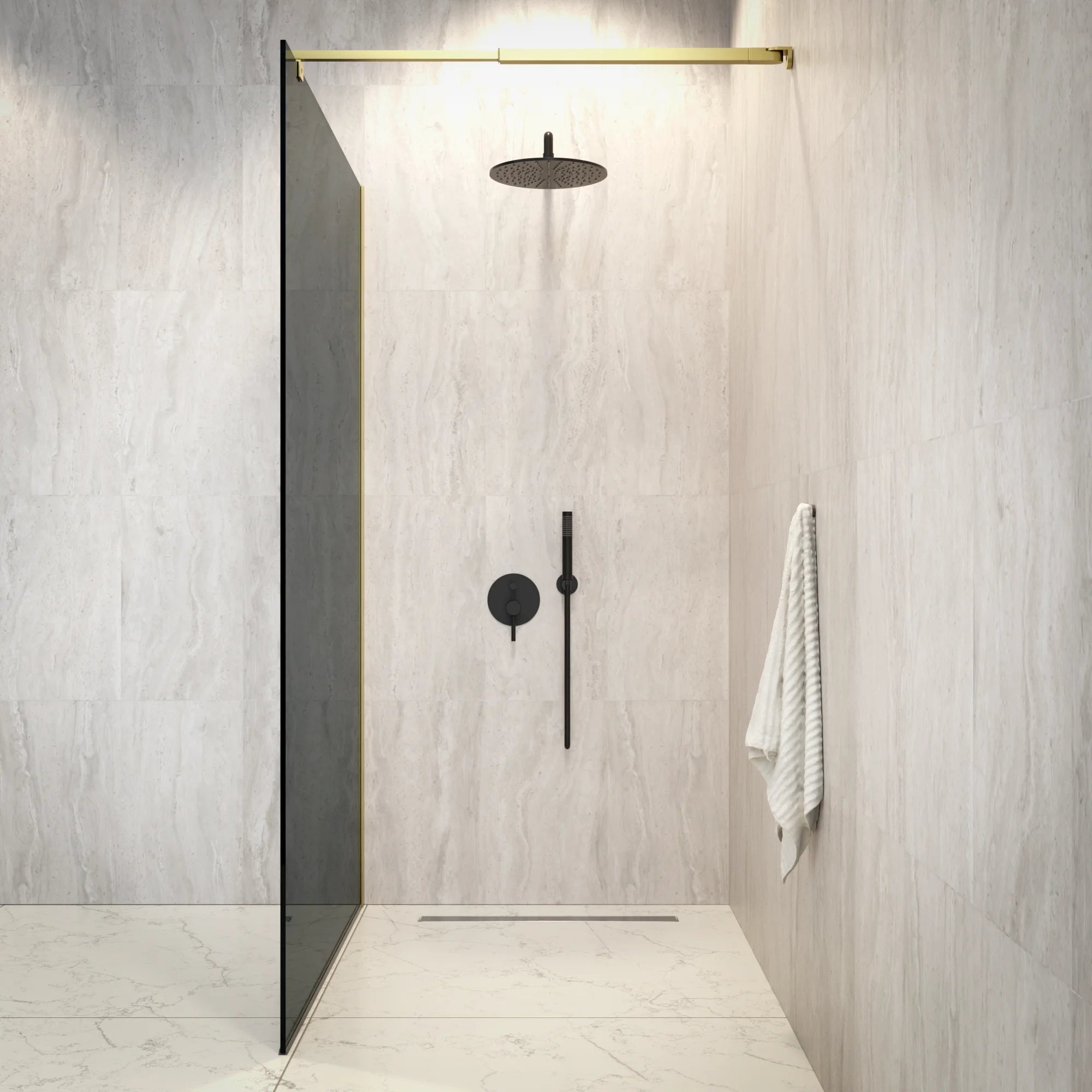 Douchewand Vero - 120x200cm