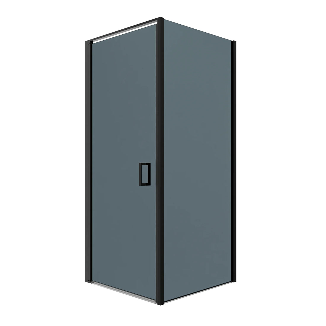 Douchecabine Vela - 90 x 90 x 200cm - Zwart - Rookglas met Nano Coating