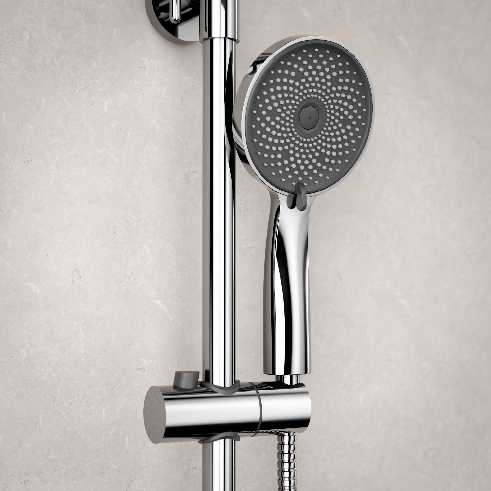 Regendouche Luno - Chroom met Thermostaatkraan - 25 cm - PRE-ORDER