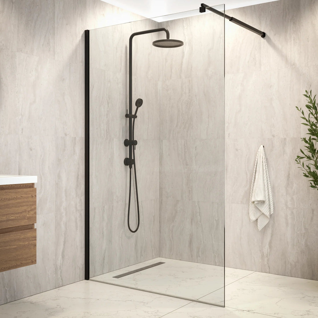 Douchewand Aris - 120x200cm - PRE-ORDER