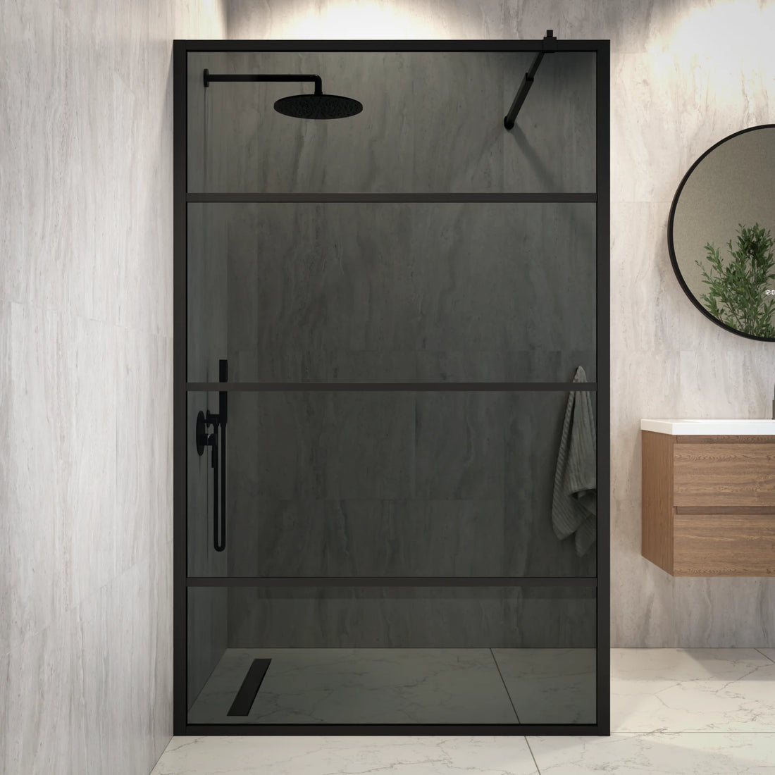 Douchewand Jula 120x200cm