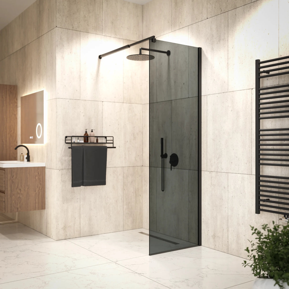 Douchewand Nova 60x200cm