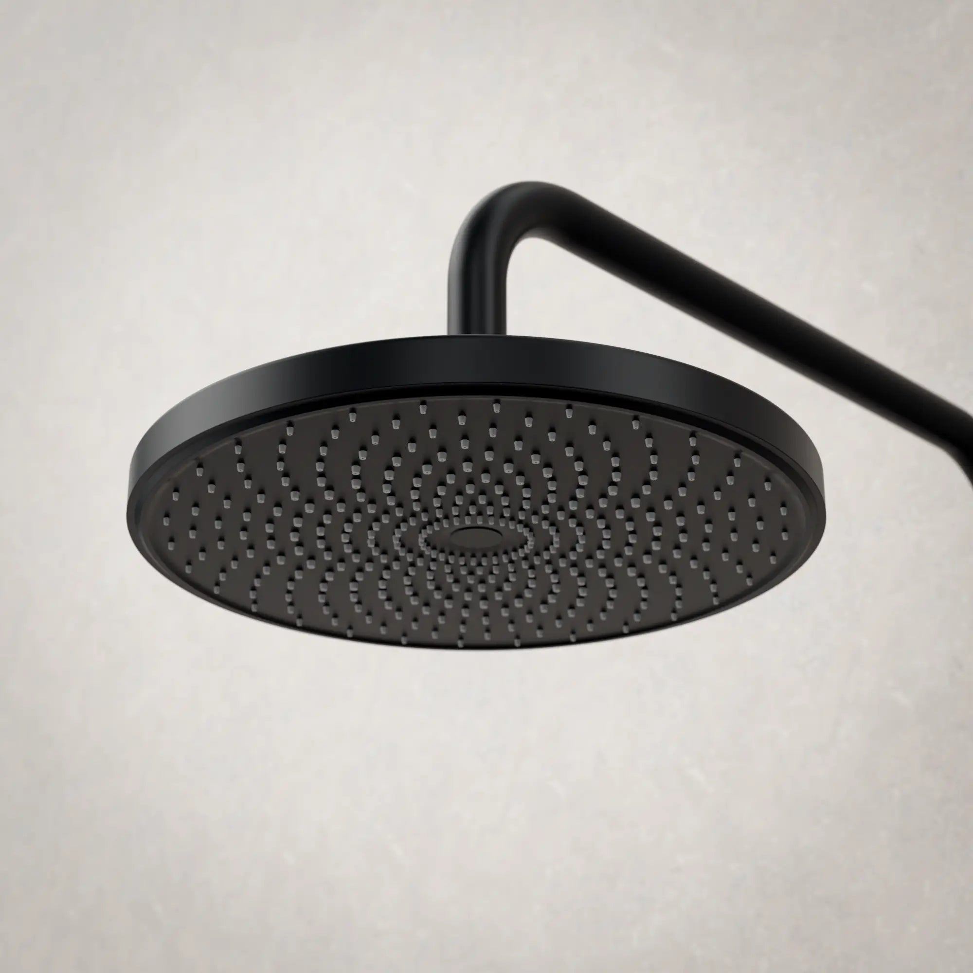 Regendouche Elin - Mat Zwart met Thermostaatkraan - 25 cm - PRE-ORDER