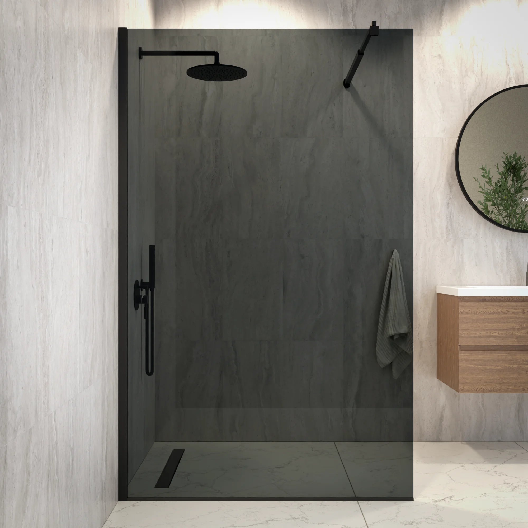 Douchewand Nova - 120x200cm