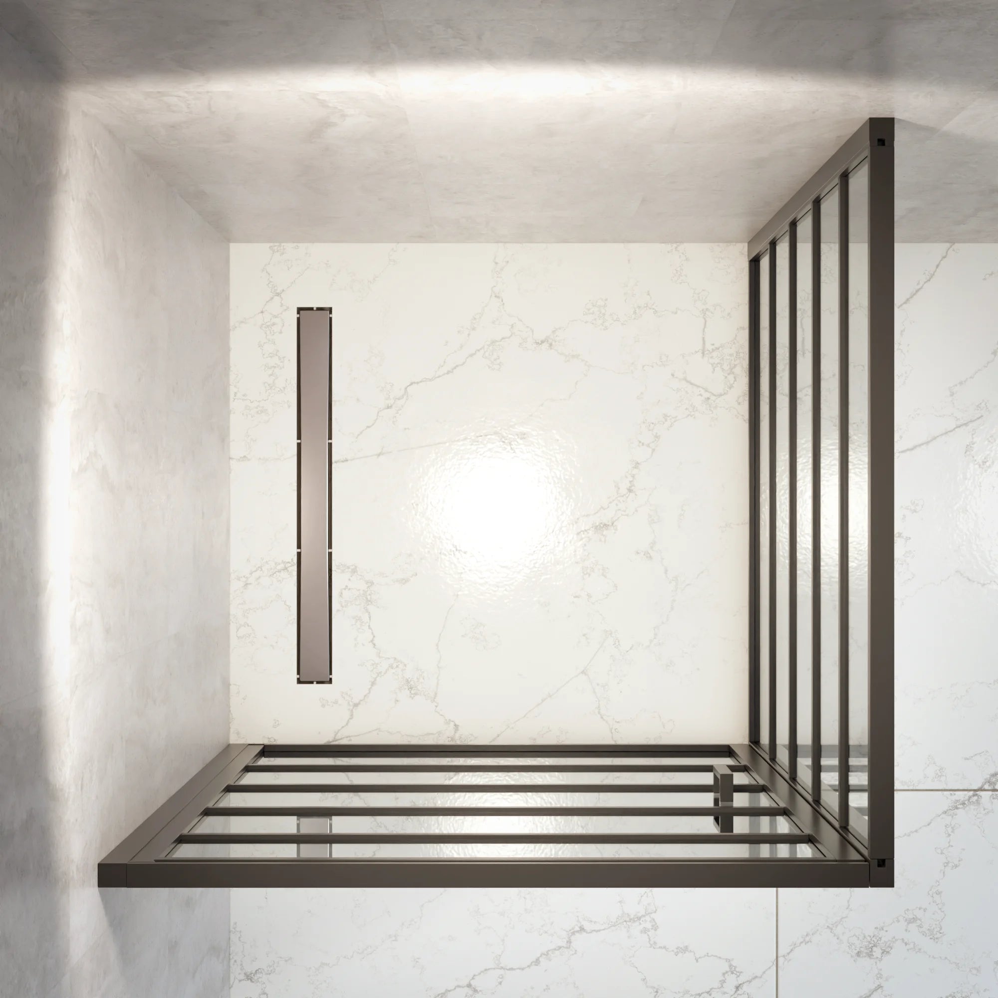 Douchecabine Oris - 90 x 200 - Zwart