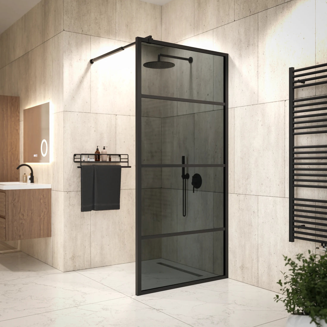Douchewand Jula 90x200cm