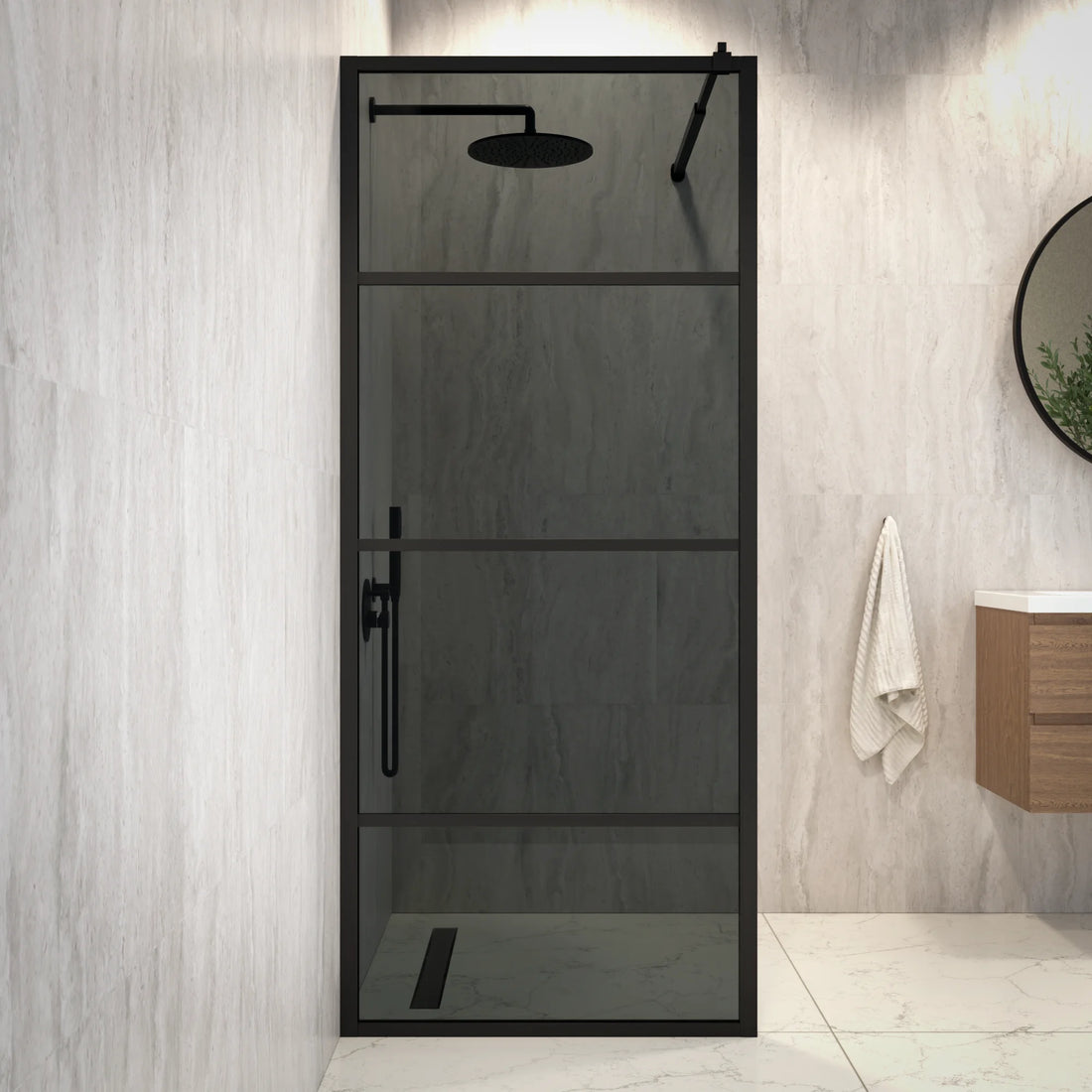 Douchewand Jula 80x200cm