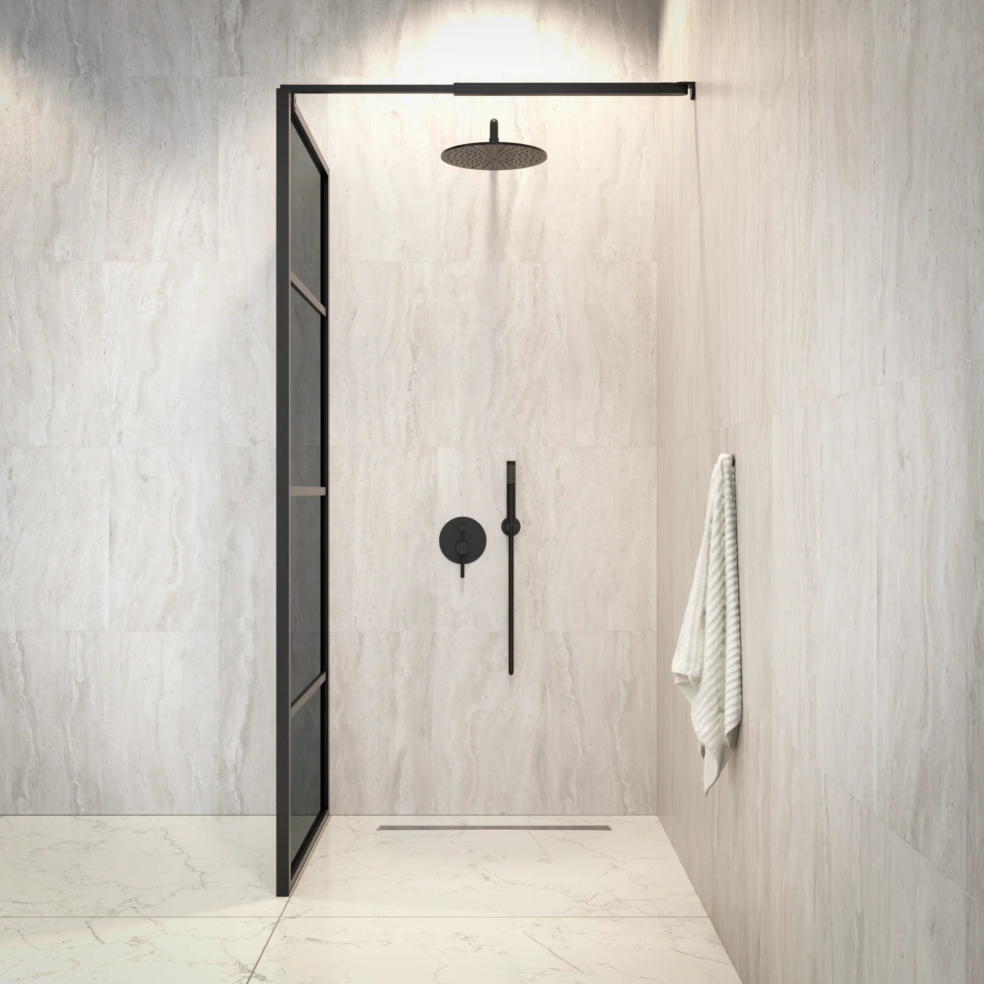 Douchewand Jula 80x200cm