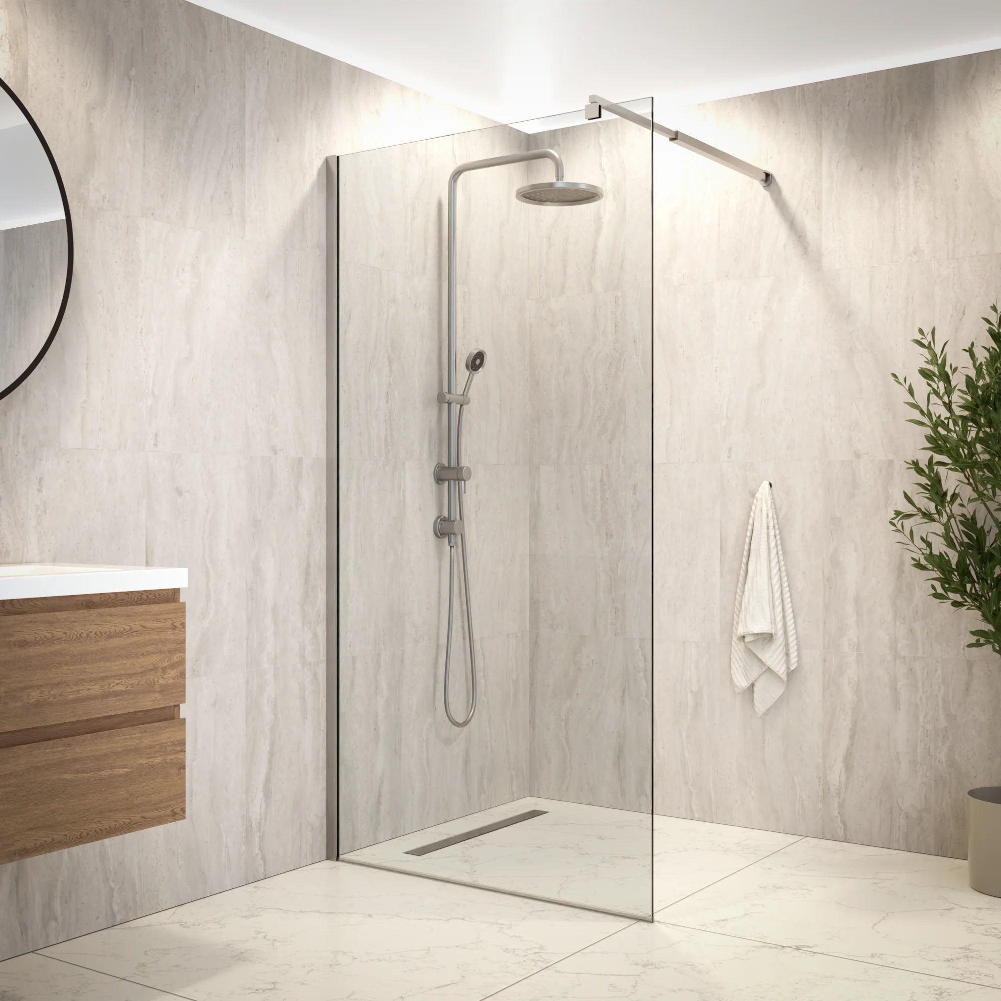 Douchewand Zaro 100x200cm - Pre Order