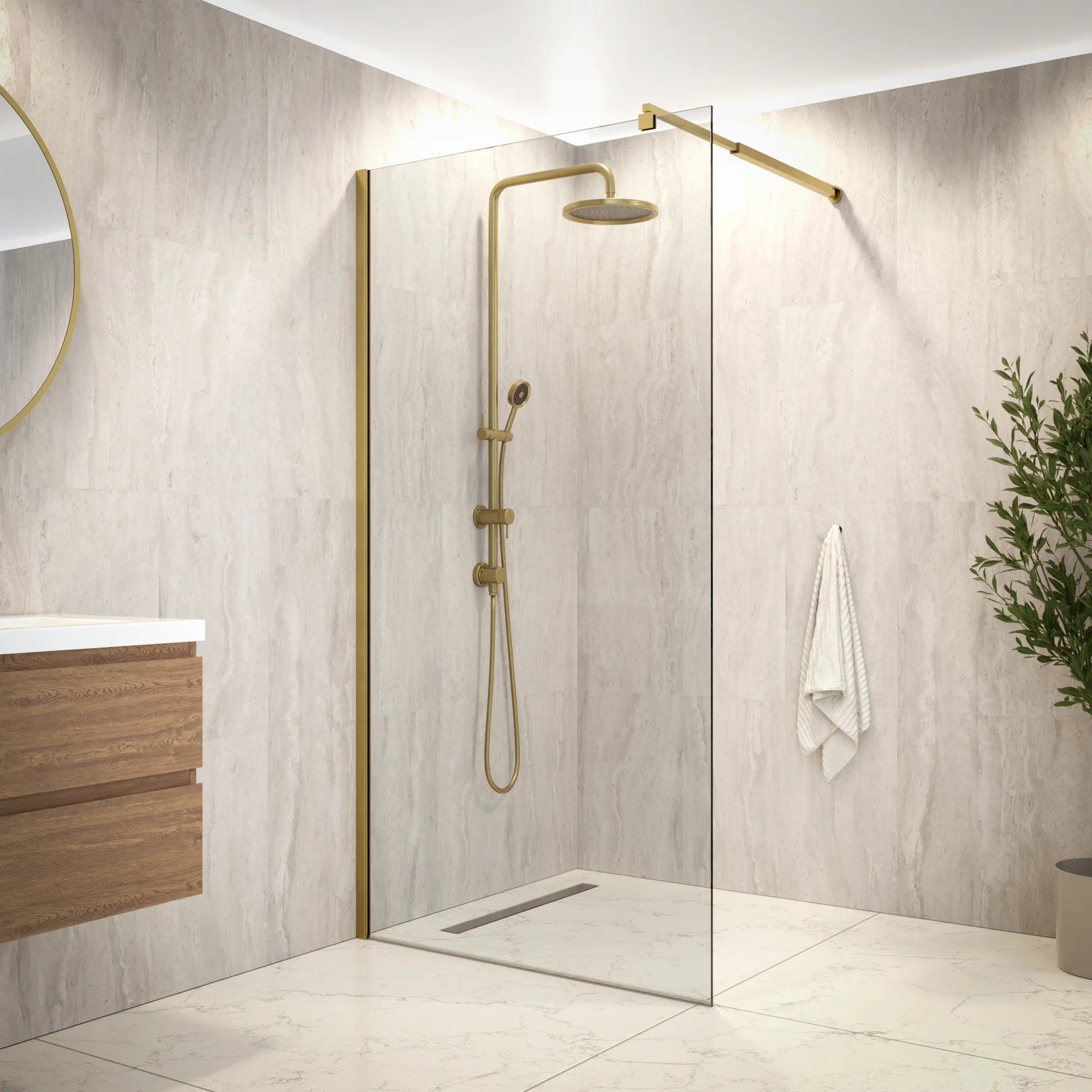 Douchewand Elva 100x200cm - Pre Order