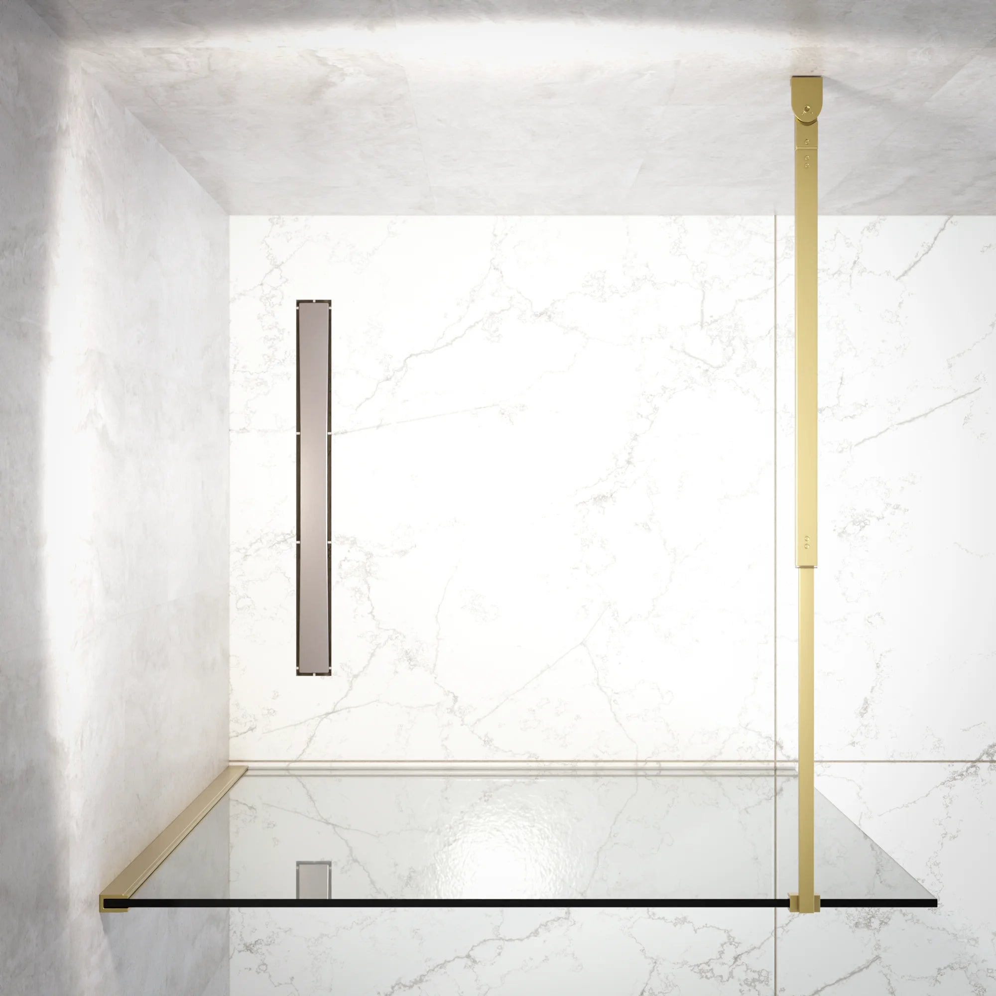 Douchewand Elva - 100x200cm