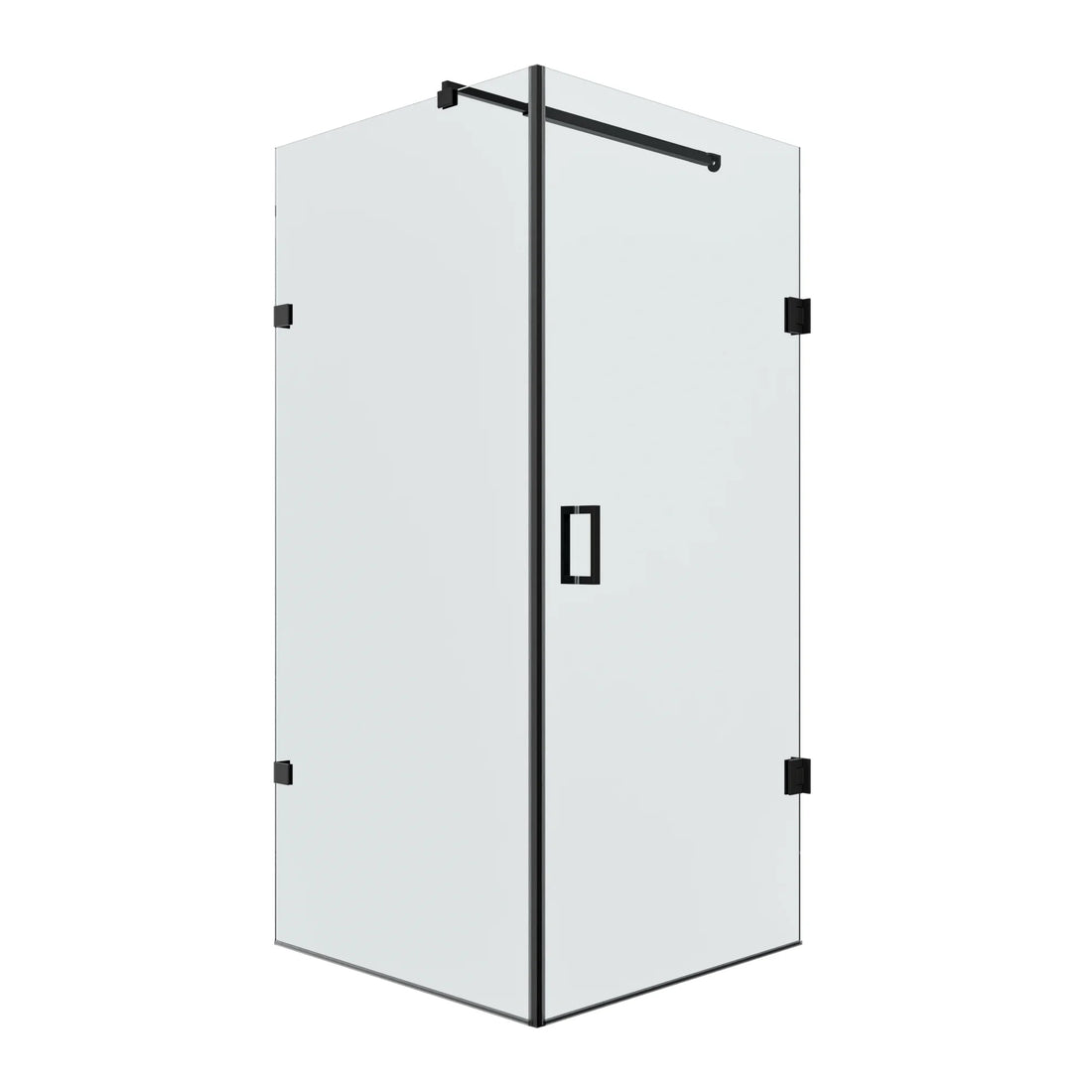 Douchecabine Mira - 90 x 90 x 200cm - Zwart - Nano Coating