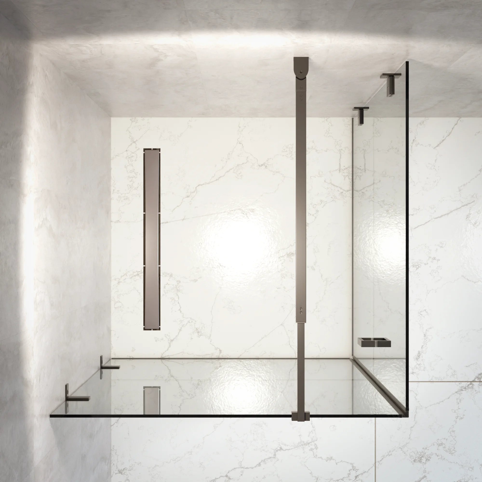 Douchecabine Mira - 90 x 200 - Zwart