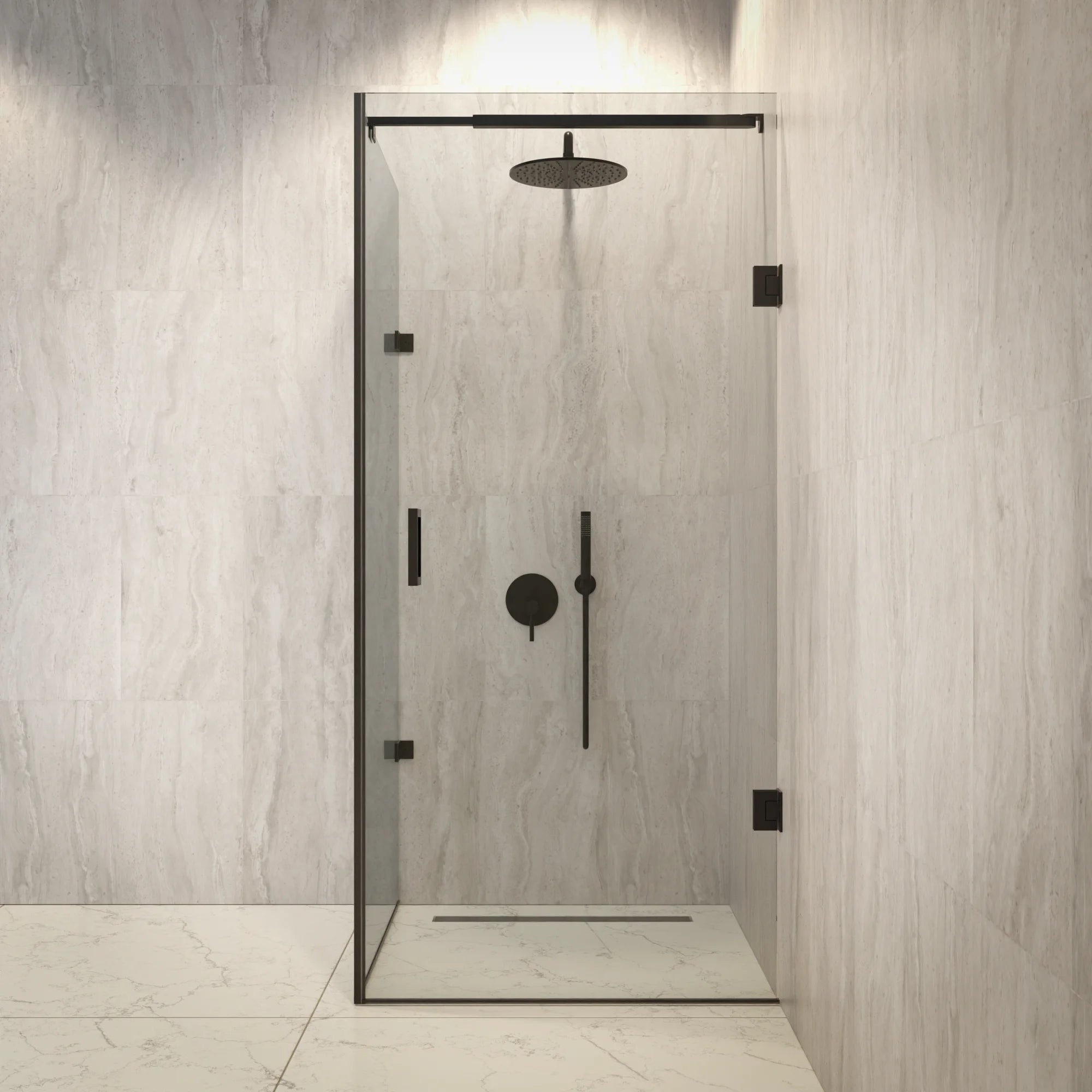 Douchecabine Mira - 90 x 200 - Zwart