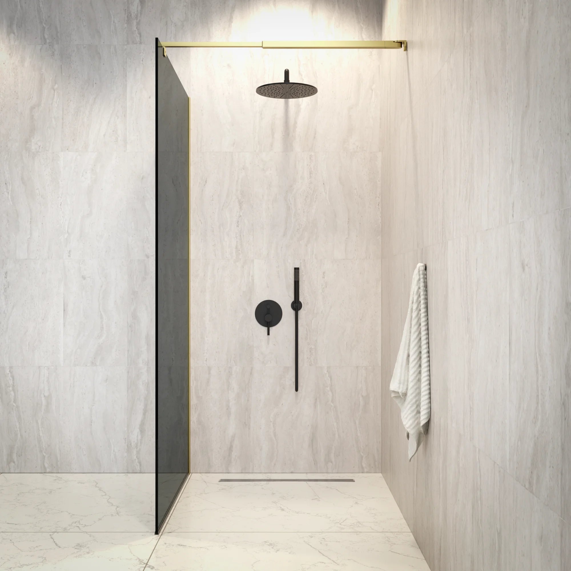 Douchewand Vero - 100x200cm