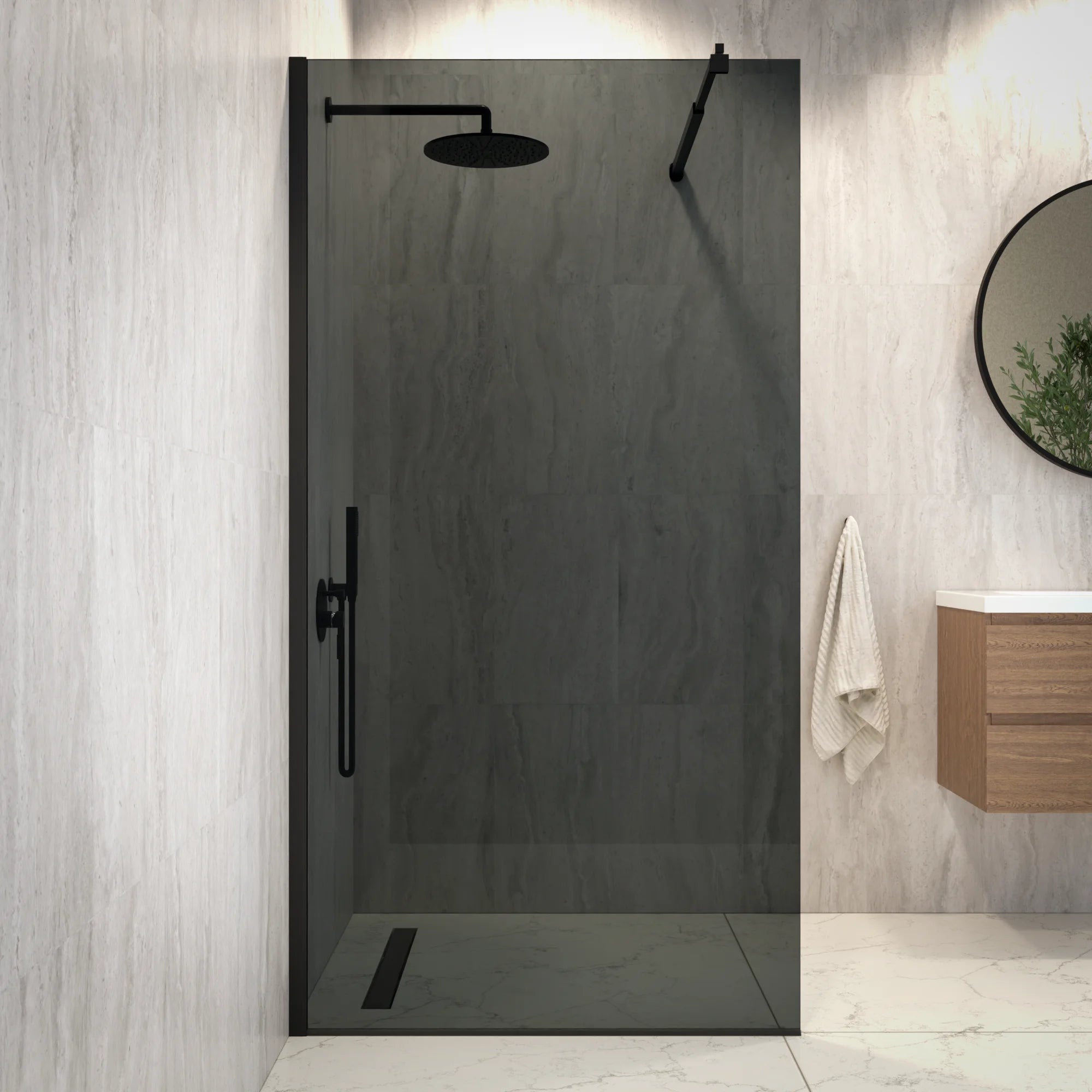 Douchewand Nova - 100x200cm