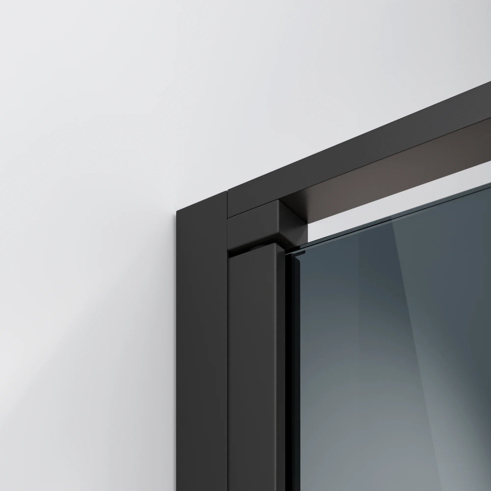 Douchecabine Vela - 90 x 200 - Smoked Glass - Zwart