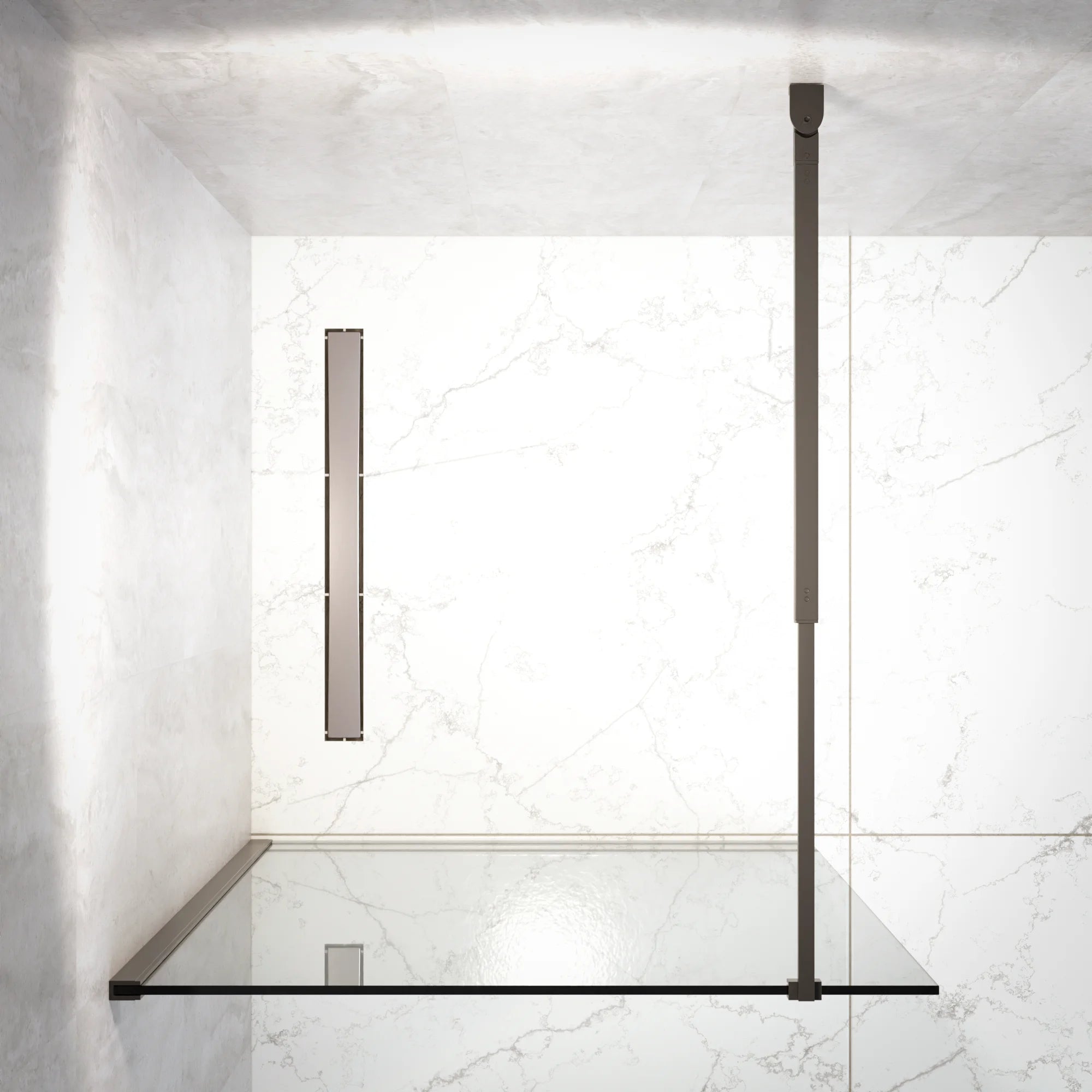 Douchewand Aris - 90x200cm