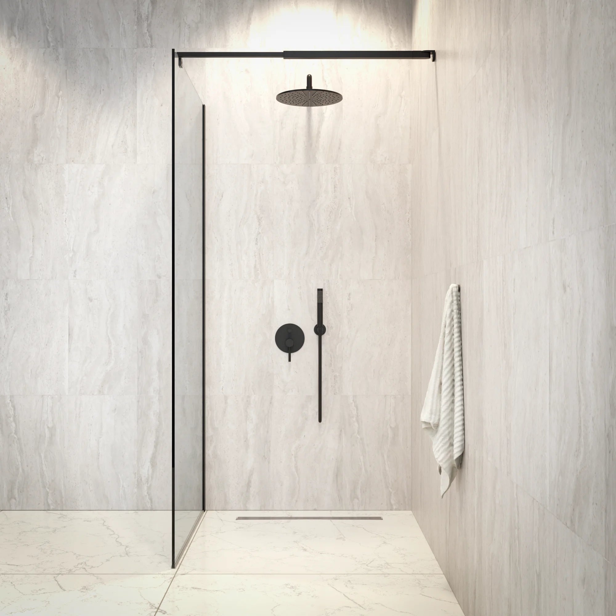 Douchewand Aris - 90x200cm