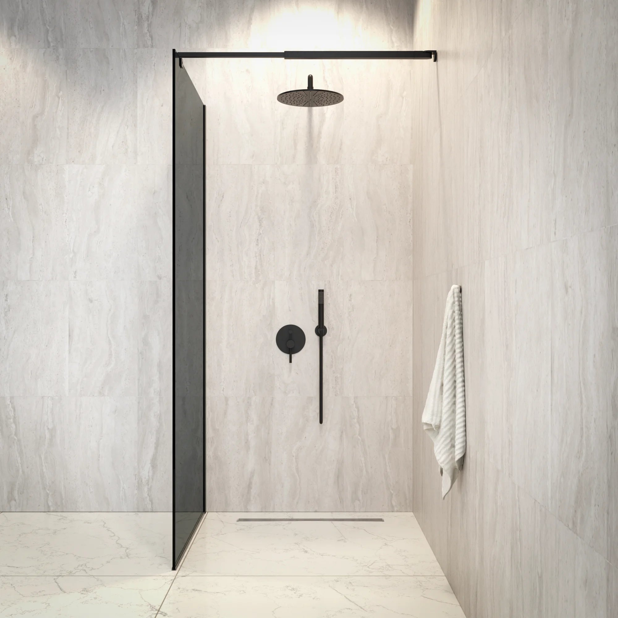 Douchewand Nova - 90x200cm