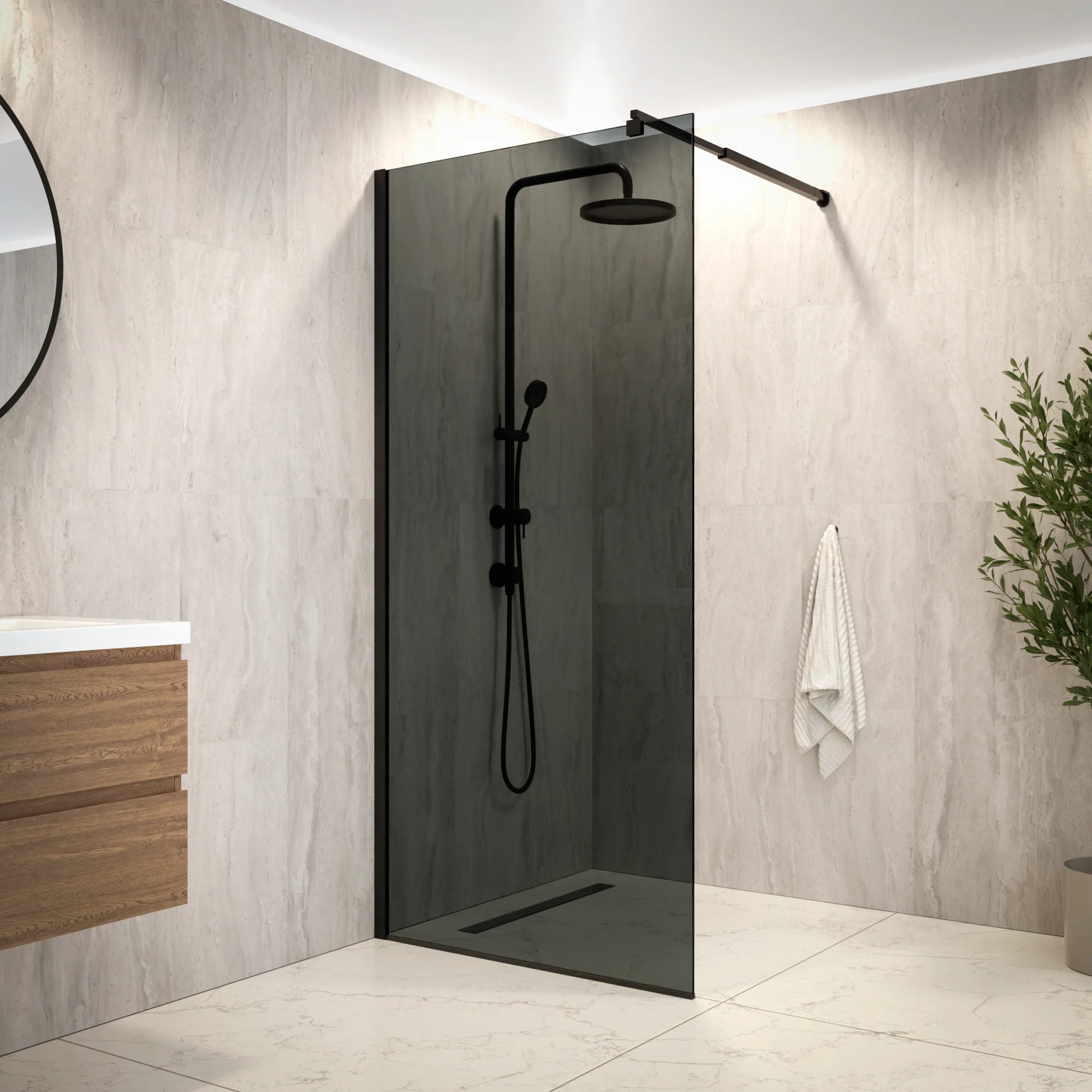 Douchewand Nova 90x200cm - Pre Order