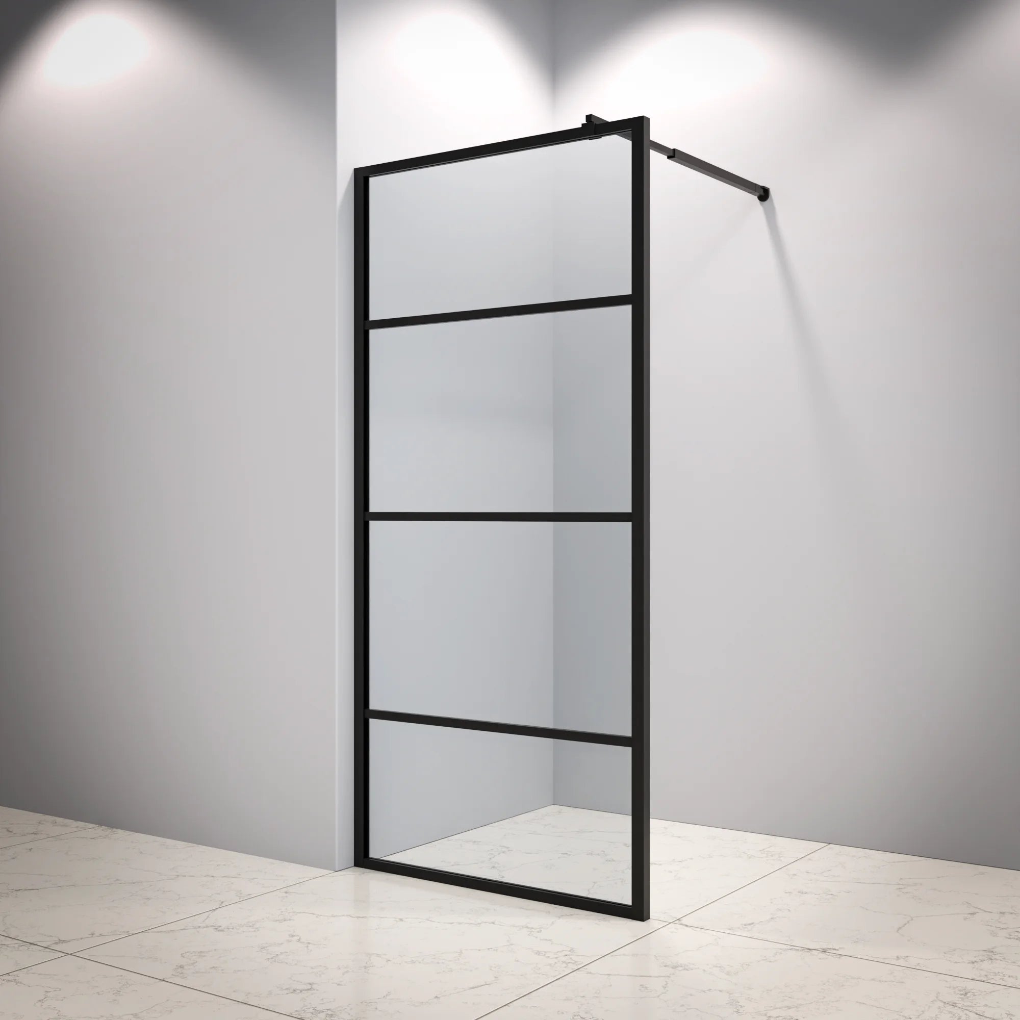 Douchewand Luna - 90x200cm