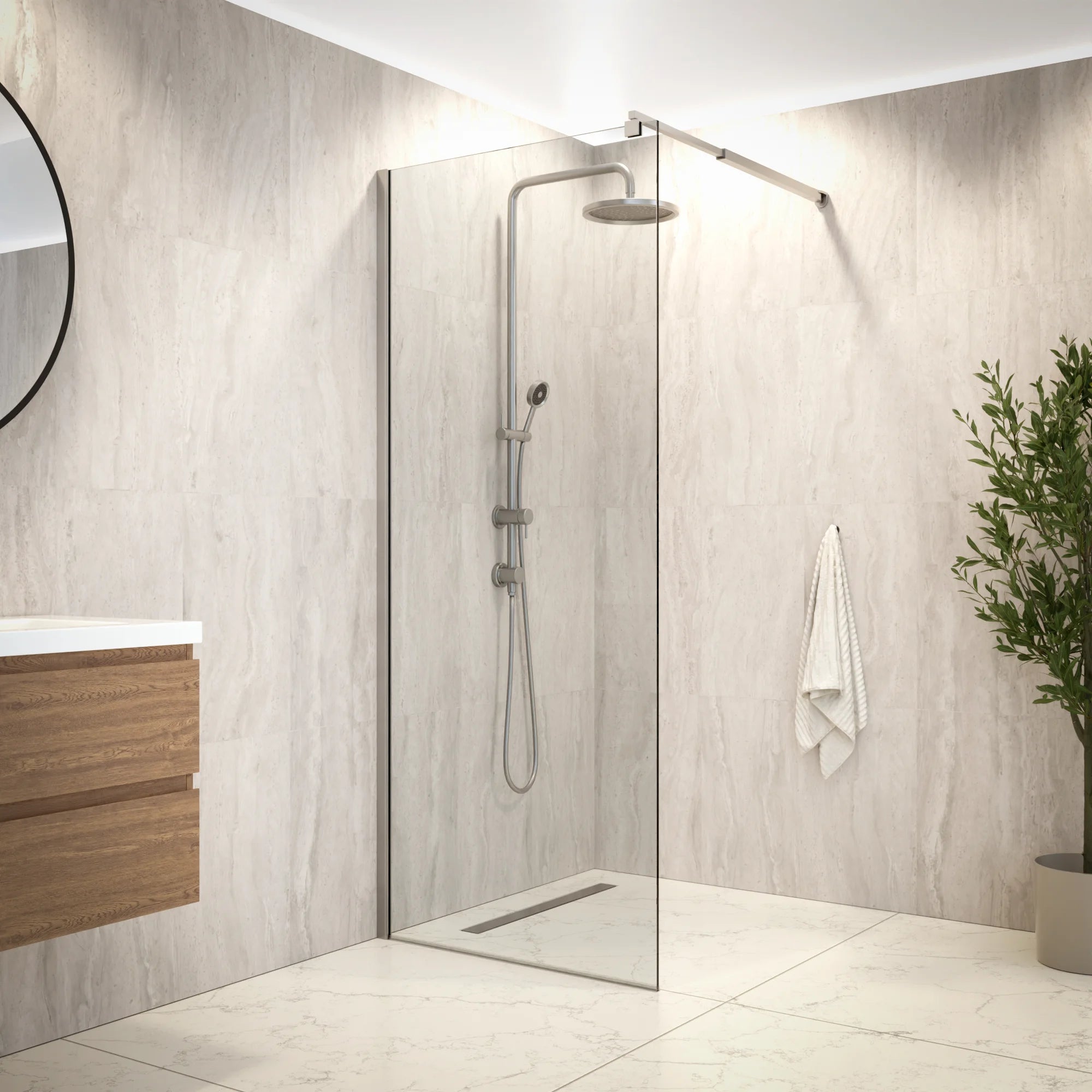 Douchewand Zaro 80x200cm - Pre Order